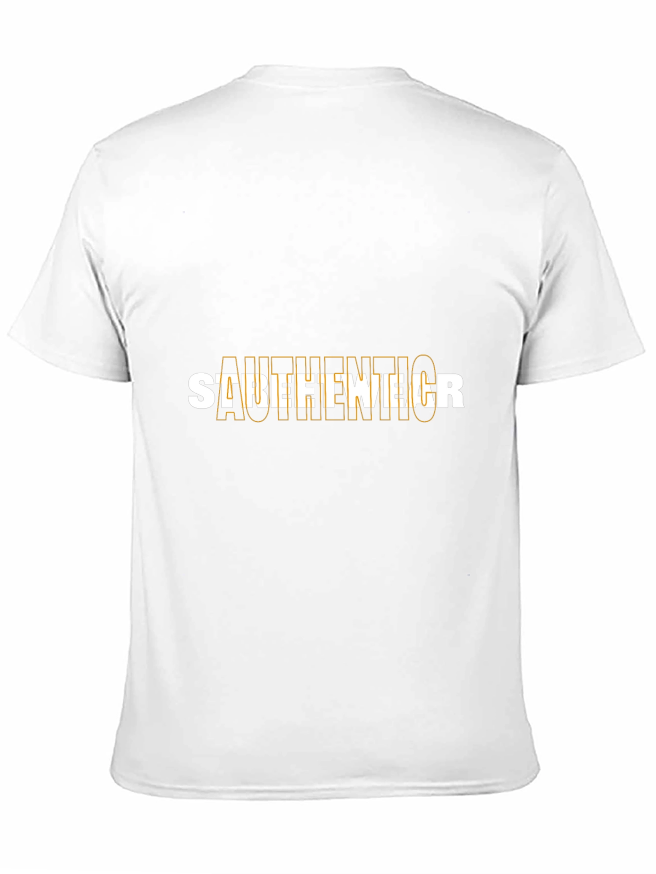 Authentic Streetwear Black Graphic T-Shirt