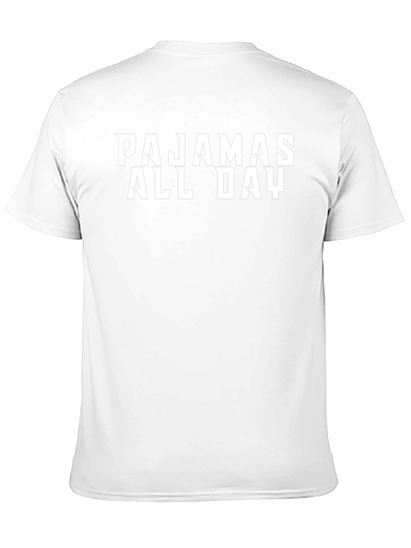 Pajamas All Day Black T-Shirt
