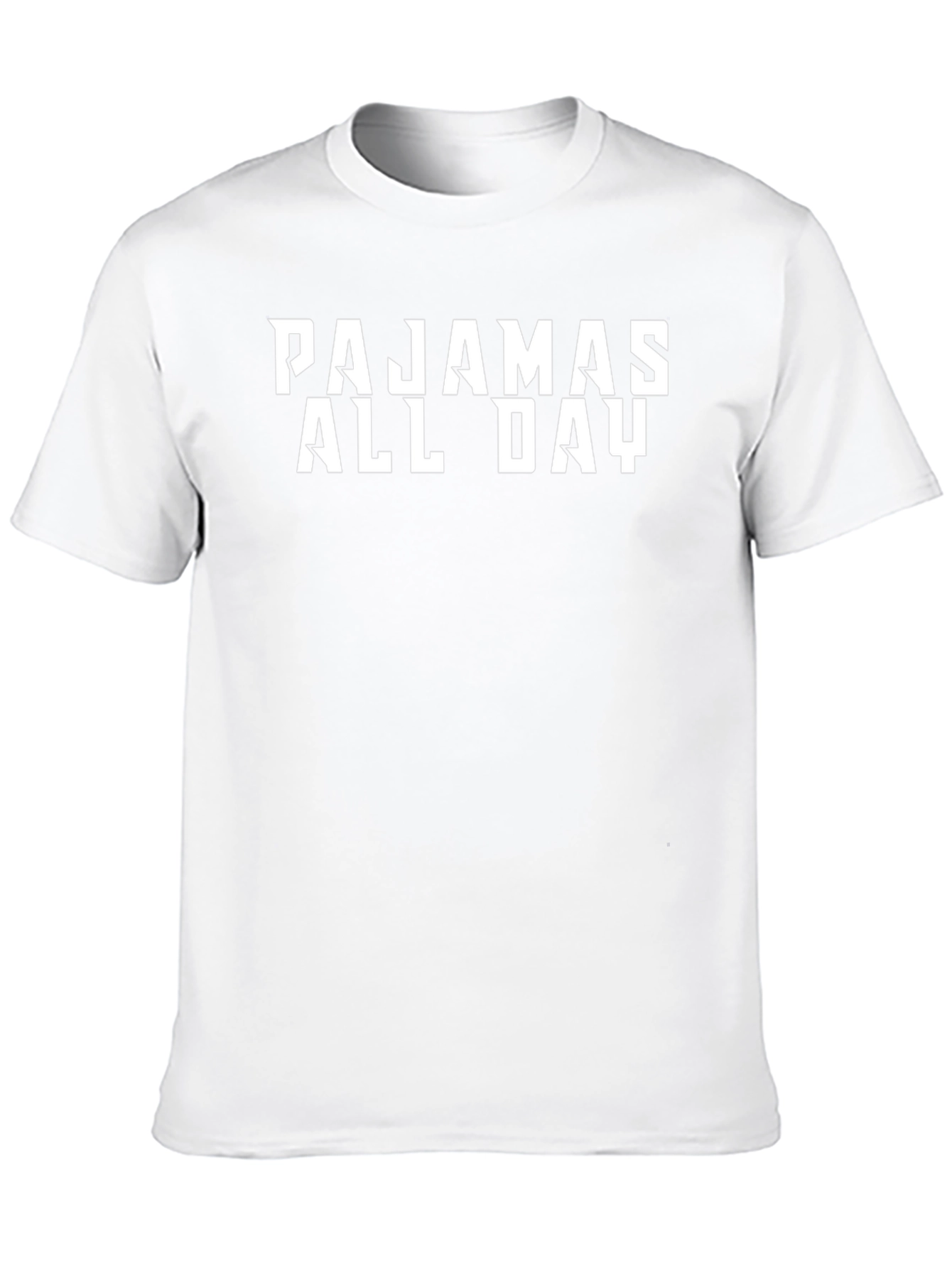 Pajamas All Day Black T-Shirt