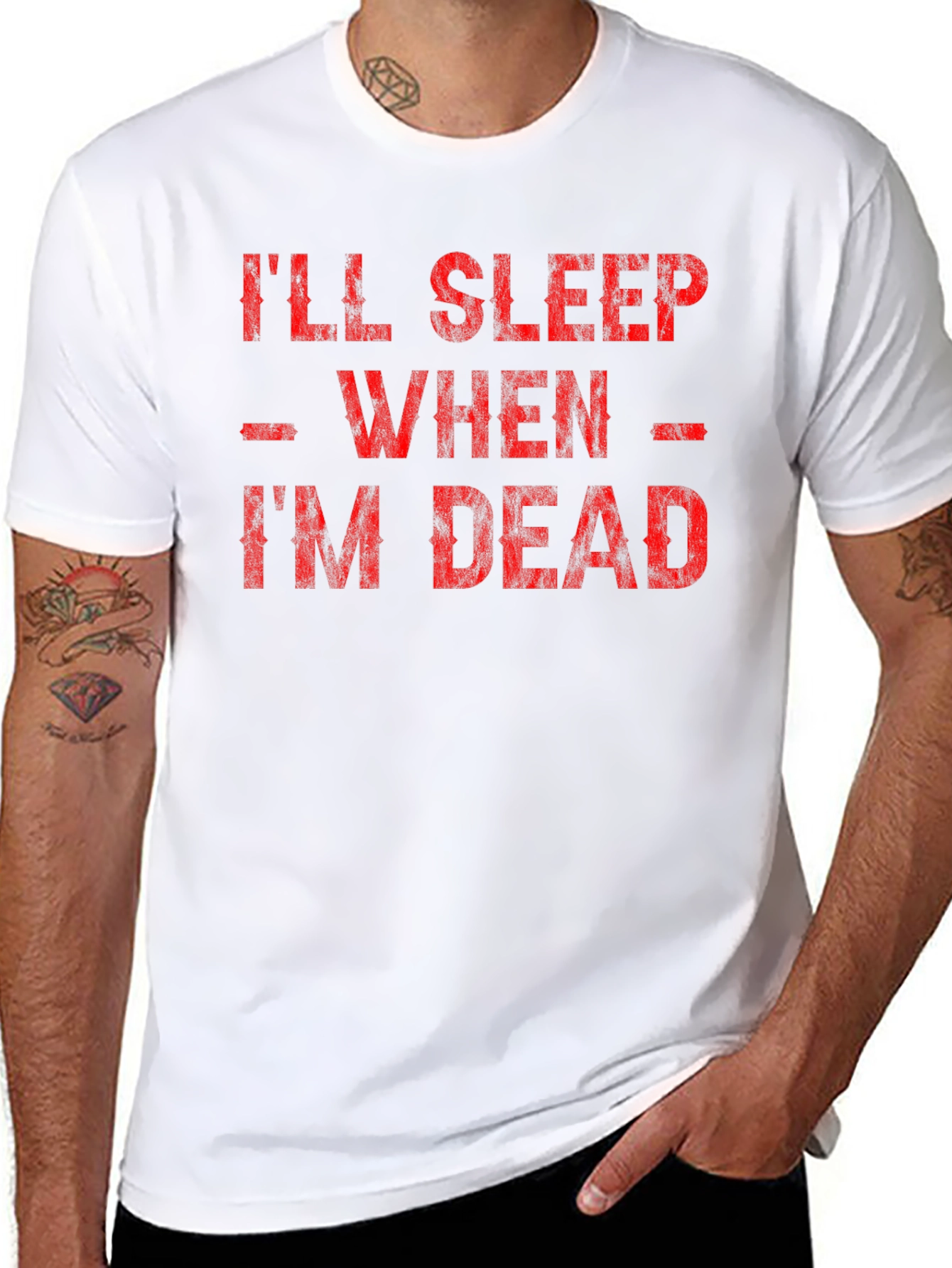 Ill Sleep When Im Dead Graphic Tee