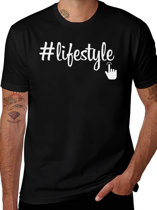 #Lifestyle Graphic Tee - Trendy & Comfortable