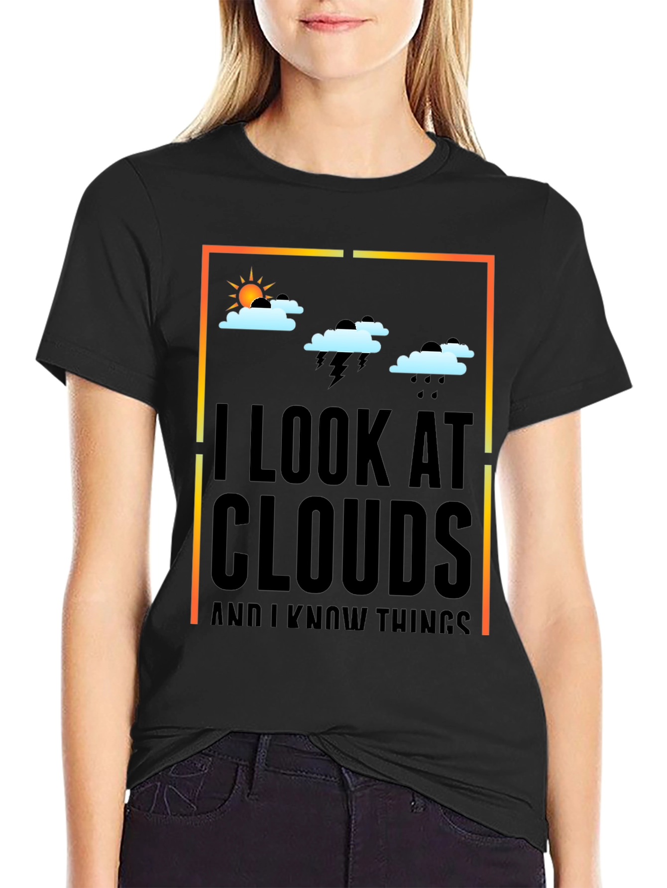 I Look at Clouds T-Shirt