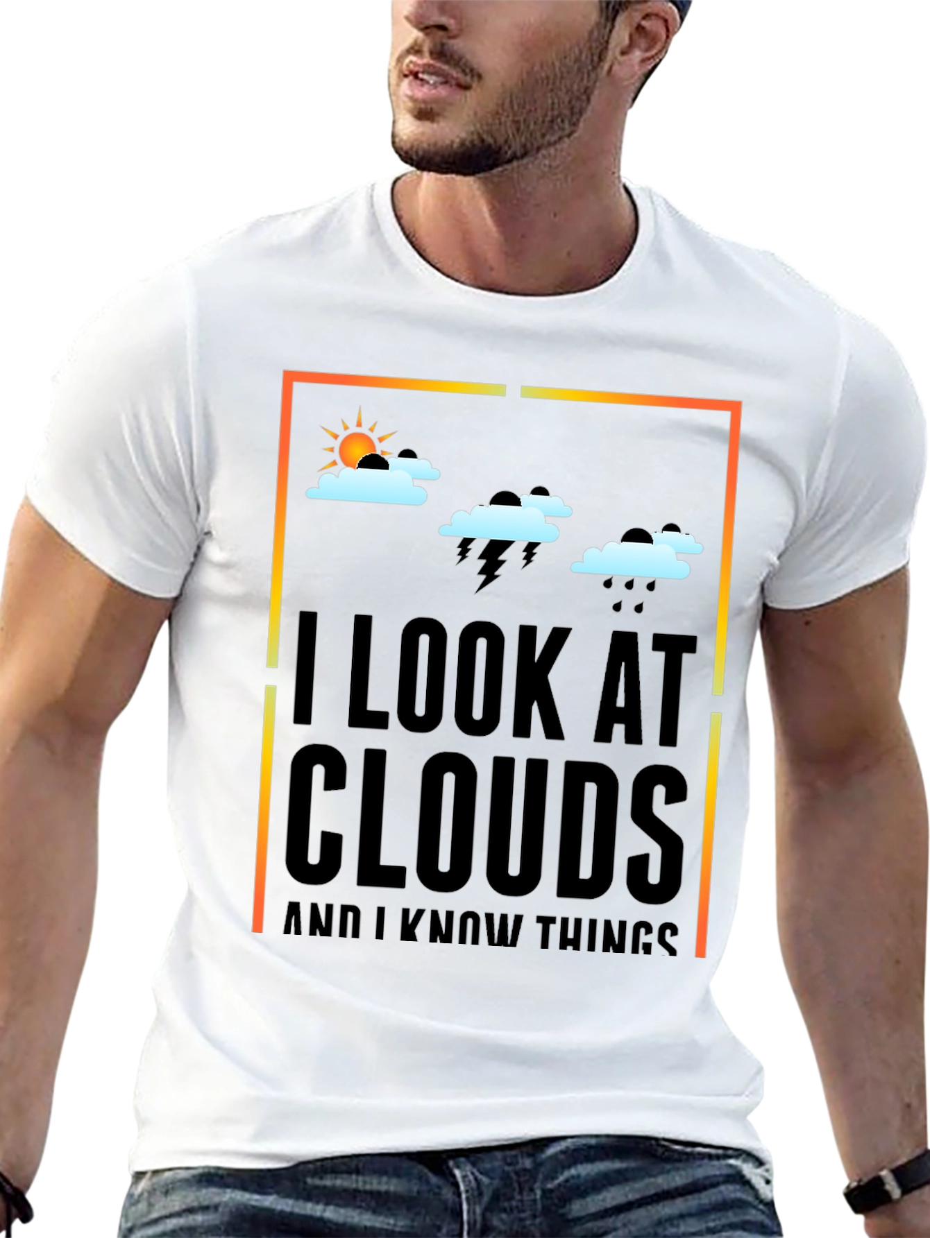I Look at Clouds T-Shirt