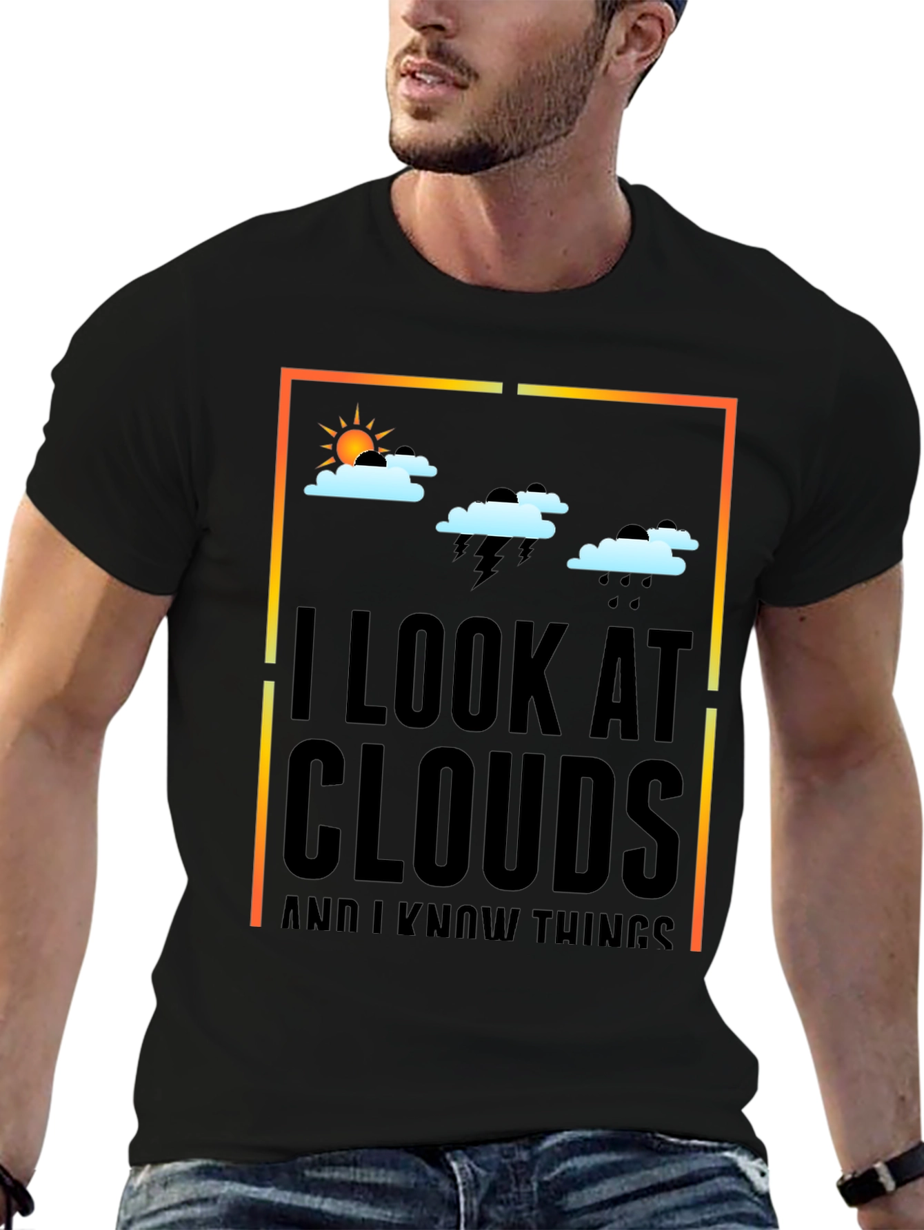 I Look at Clouds T-Shirt