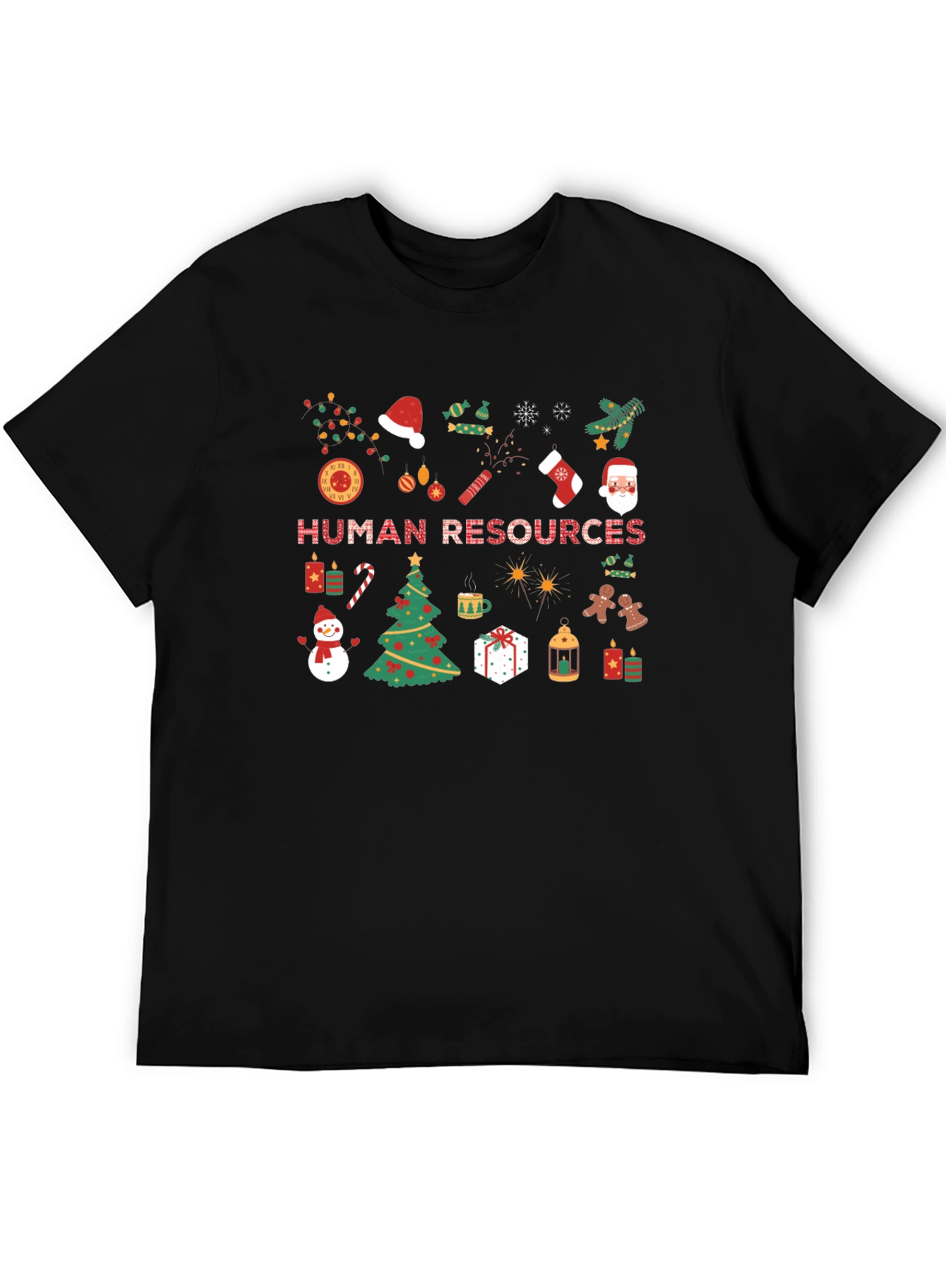 Holiday Human Resources Crew Neck T-Shirt