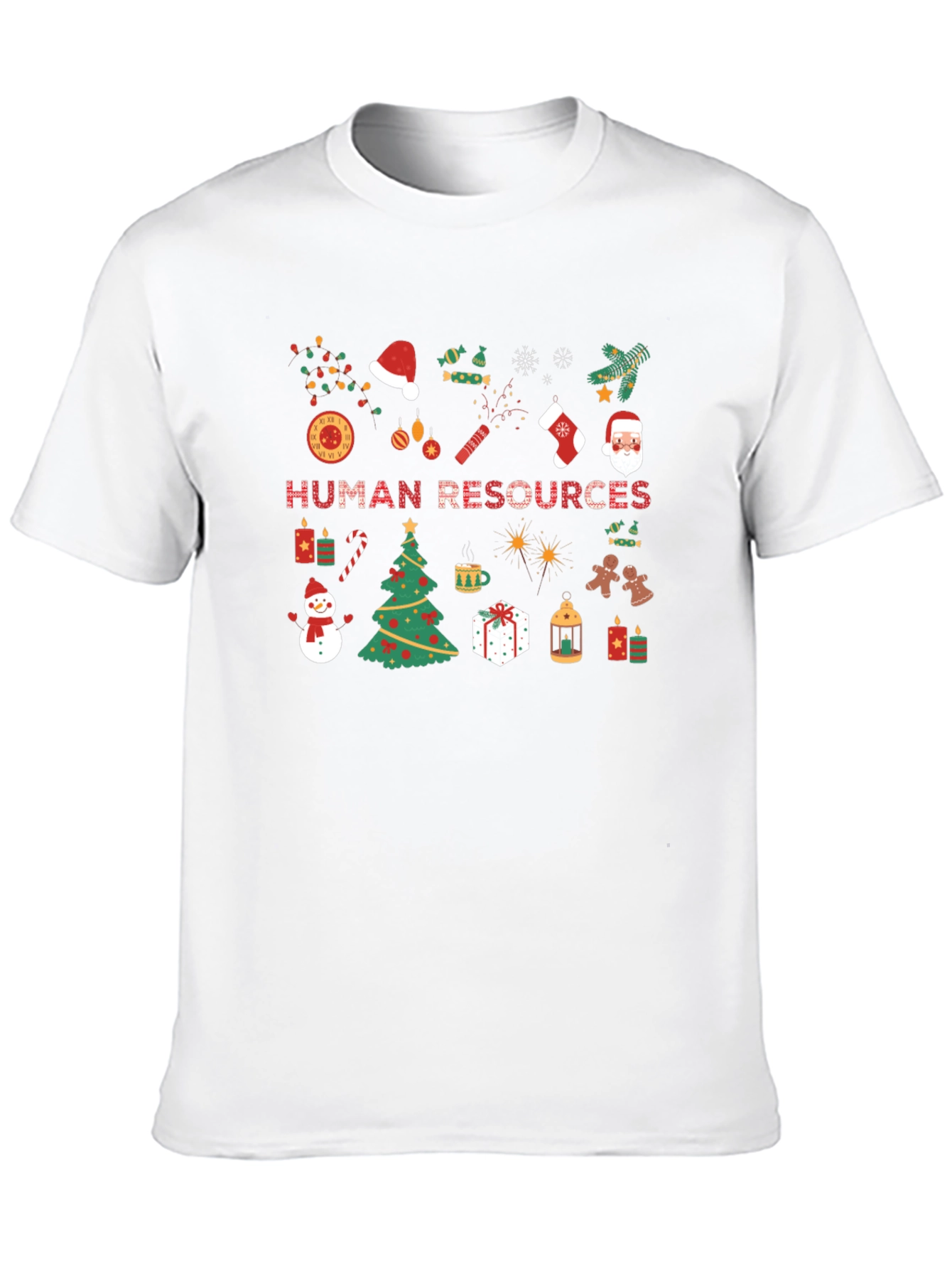Holiday Human Resources Crew Neck T-Shirt