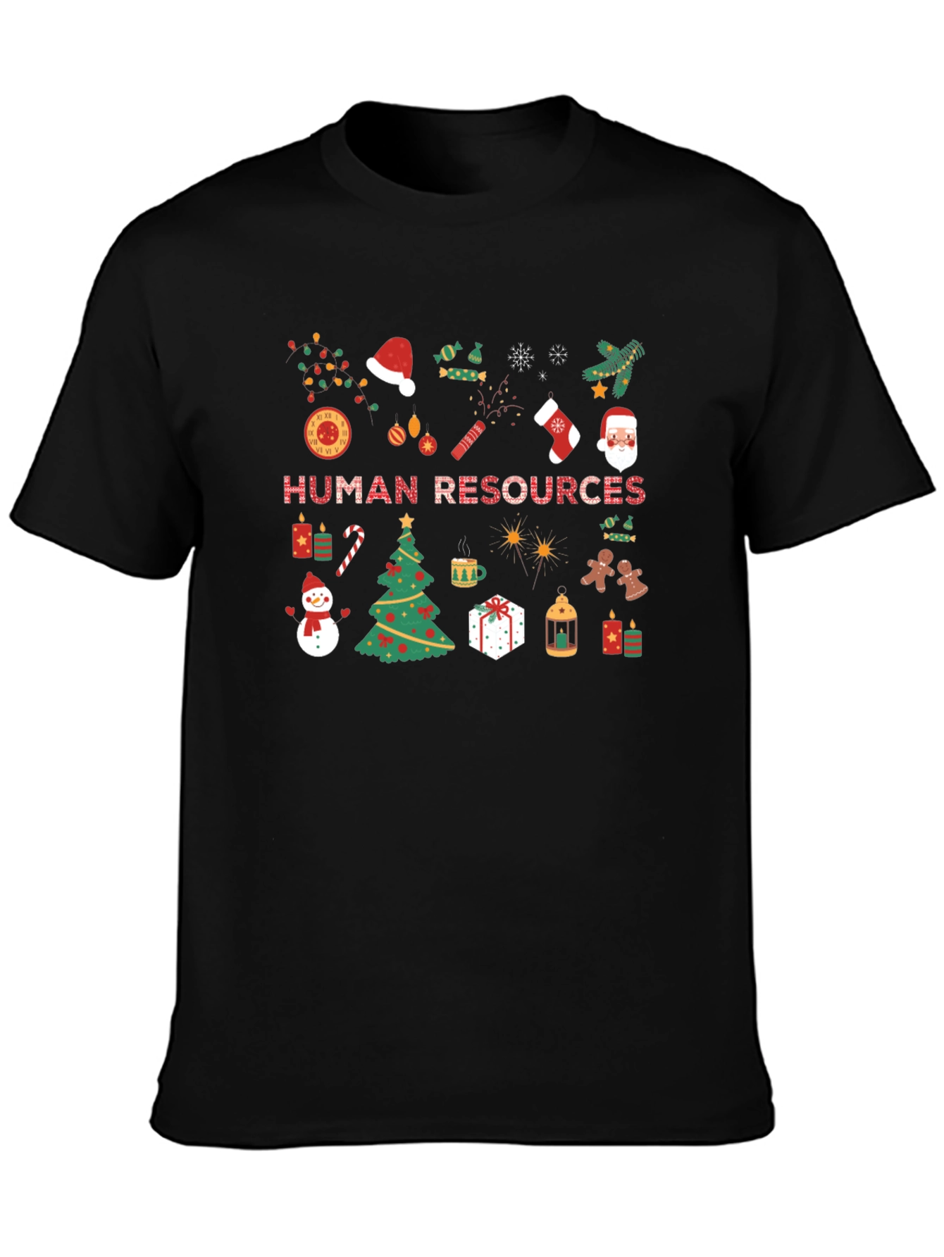 Holiday Human Resources Crew Neck T-Shirt