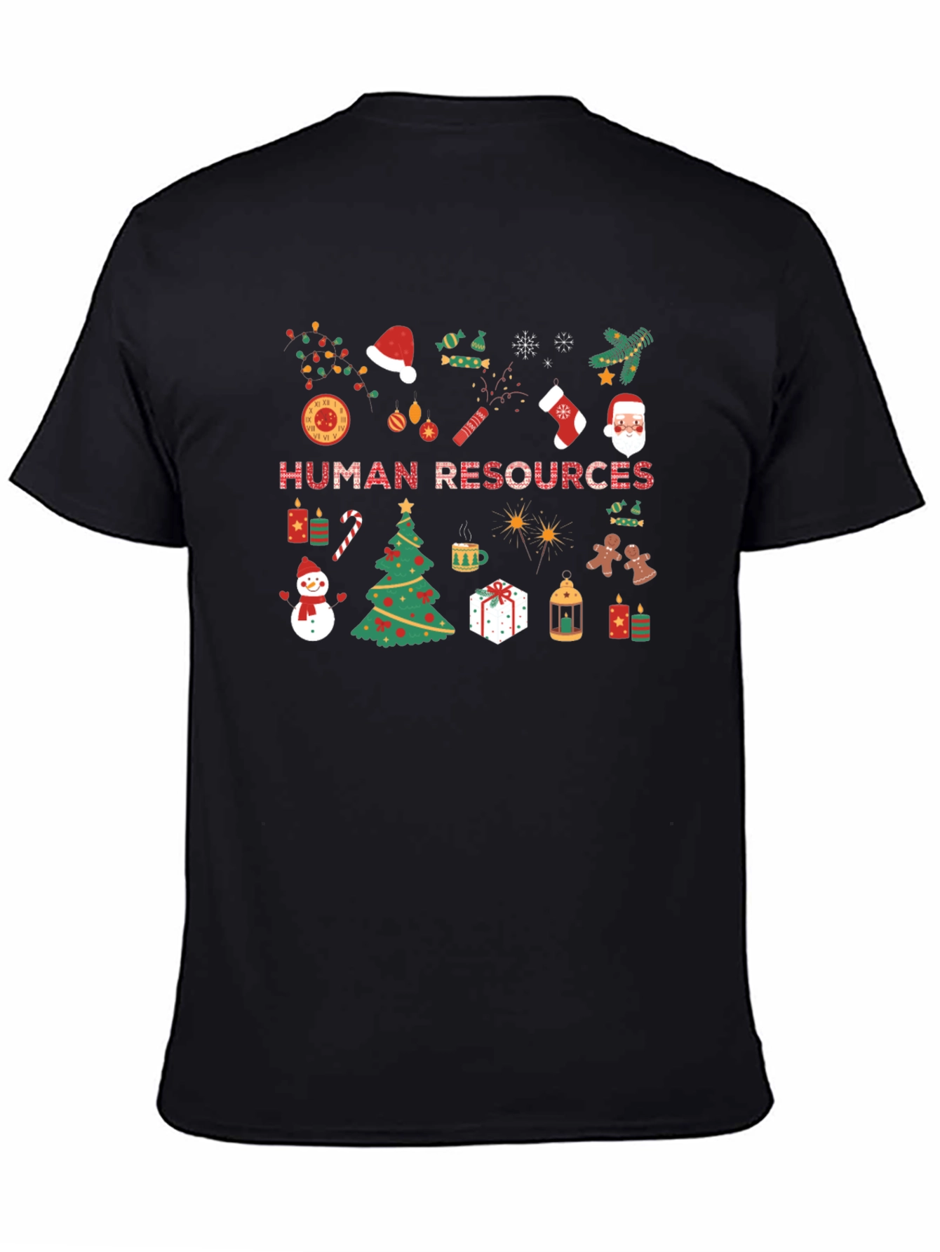 Holiday Human Resources Crew Neck T-Shirt