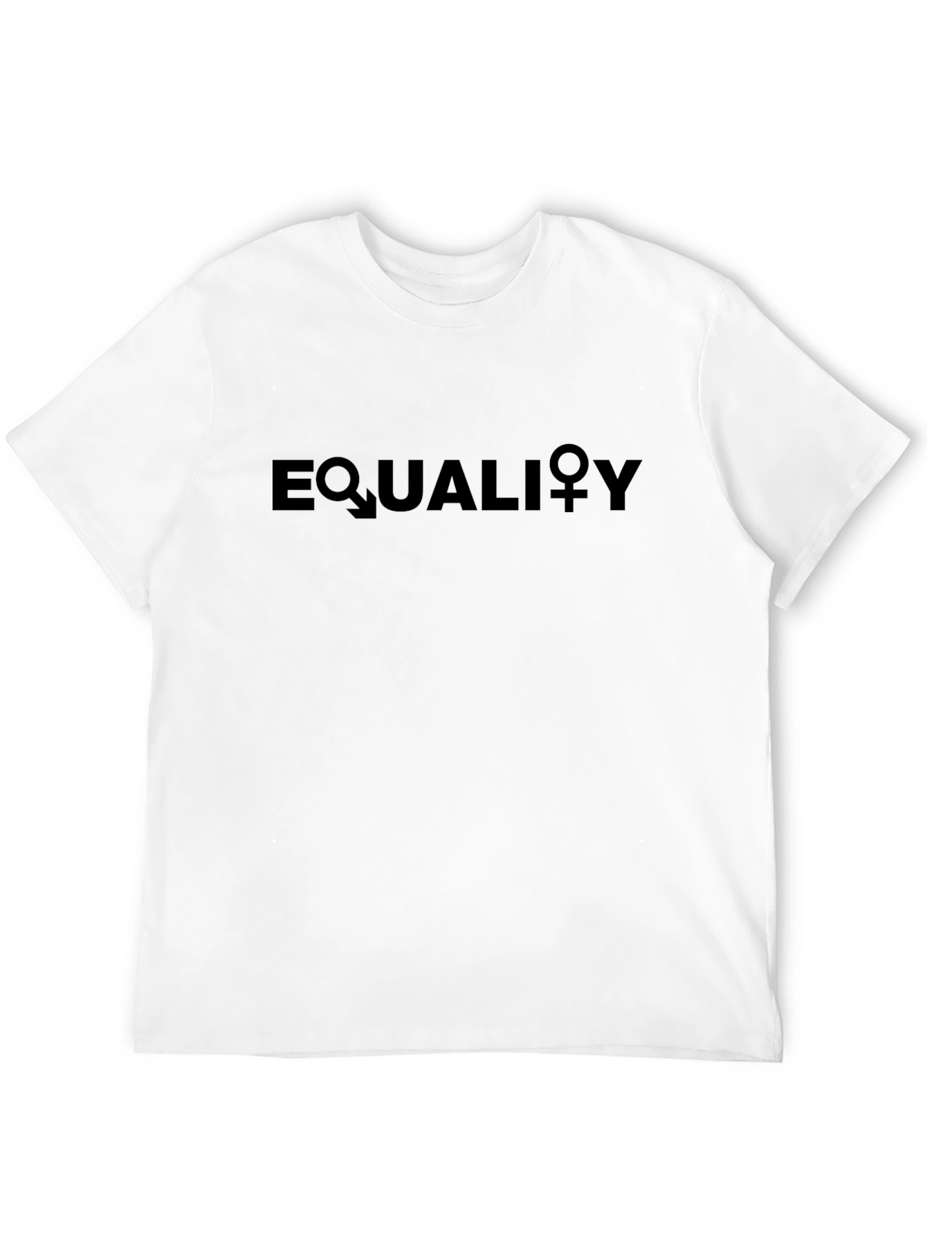 Equality Graphic Tee - Black Unisex T-Shirt
