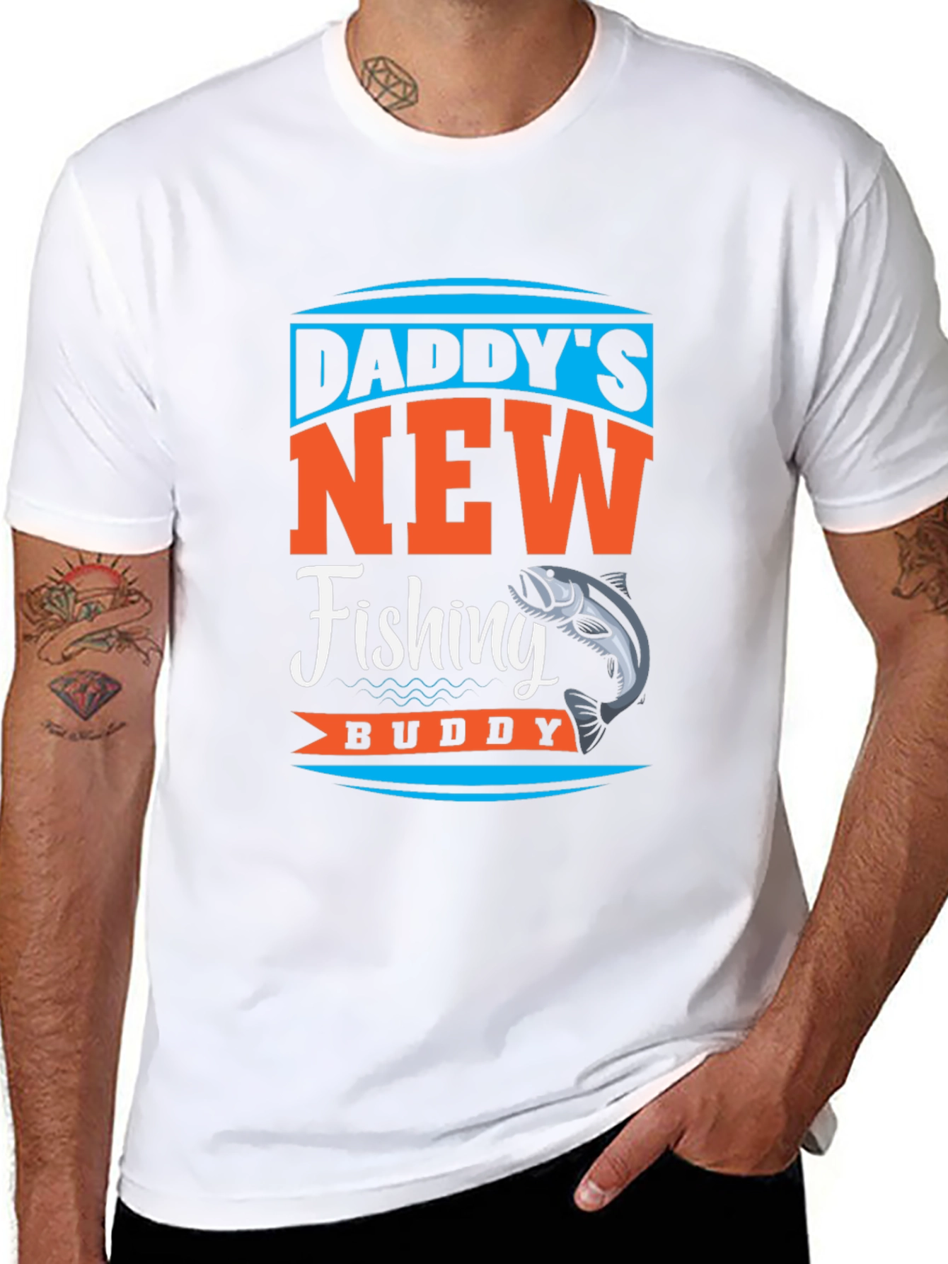 Daddys New Fishing Buddy T-Shirt