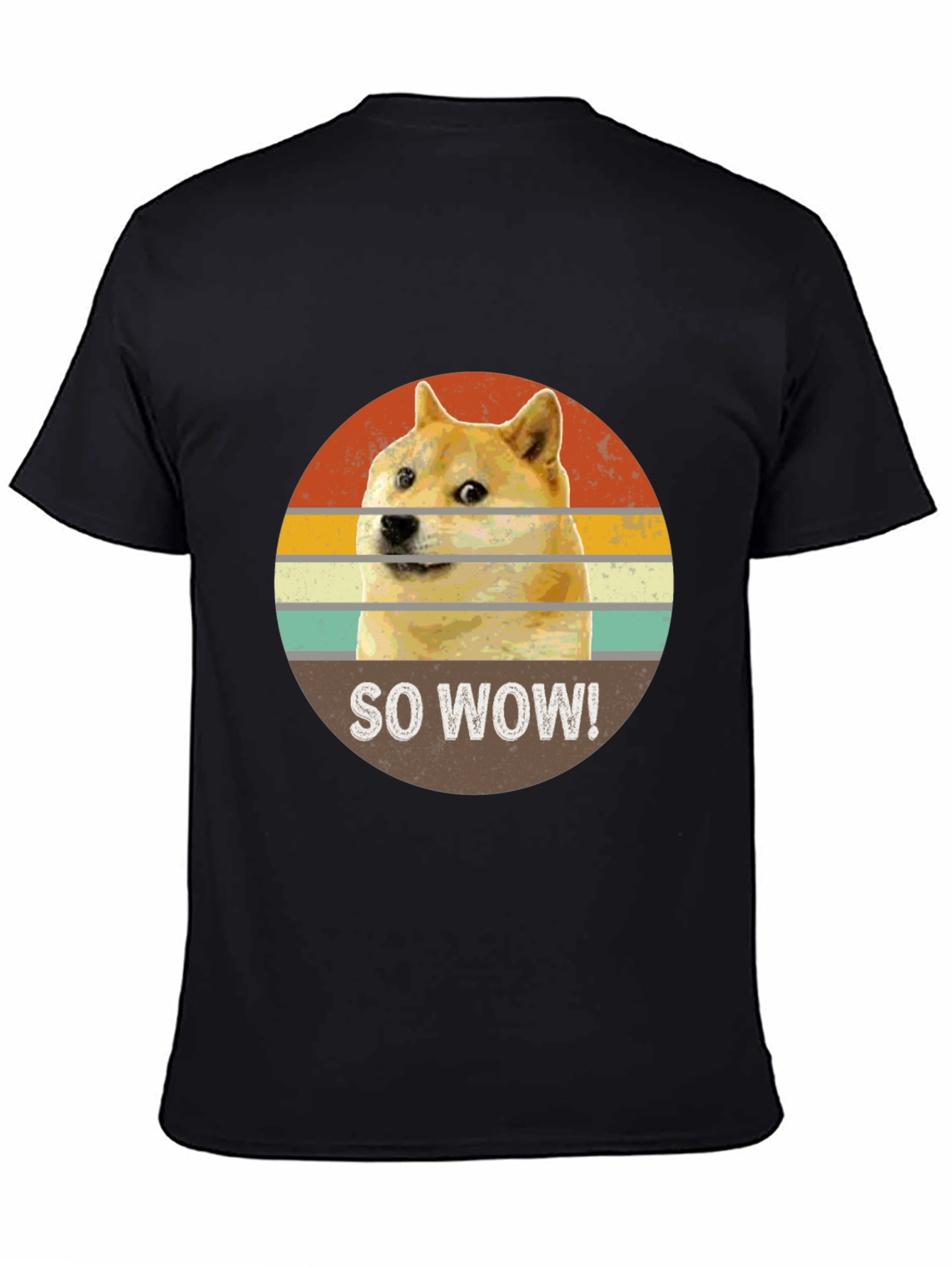 Retro Doge T-Shirt - So Wow Meme Tee