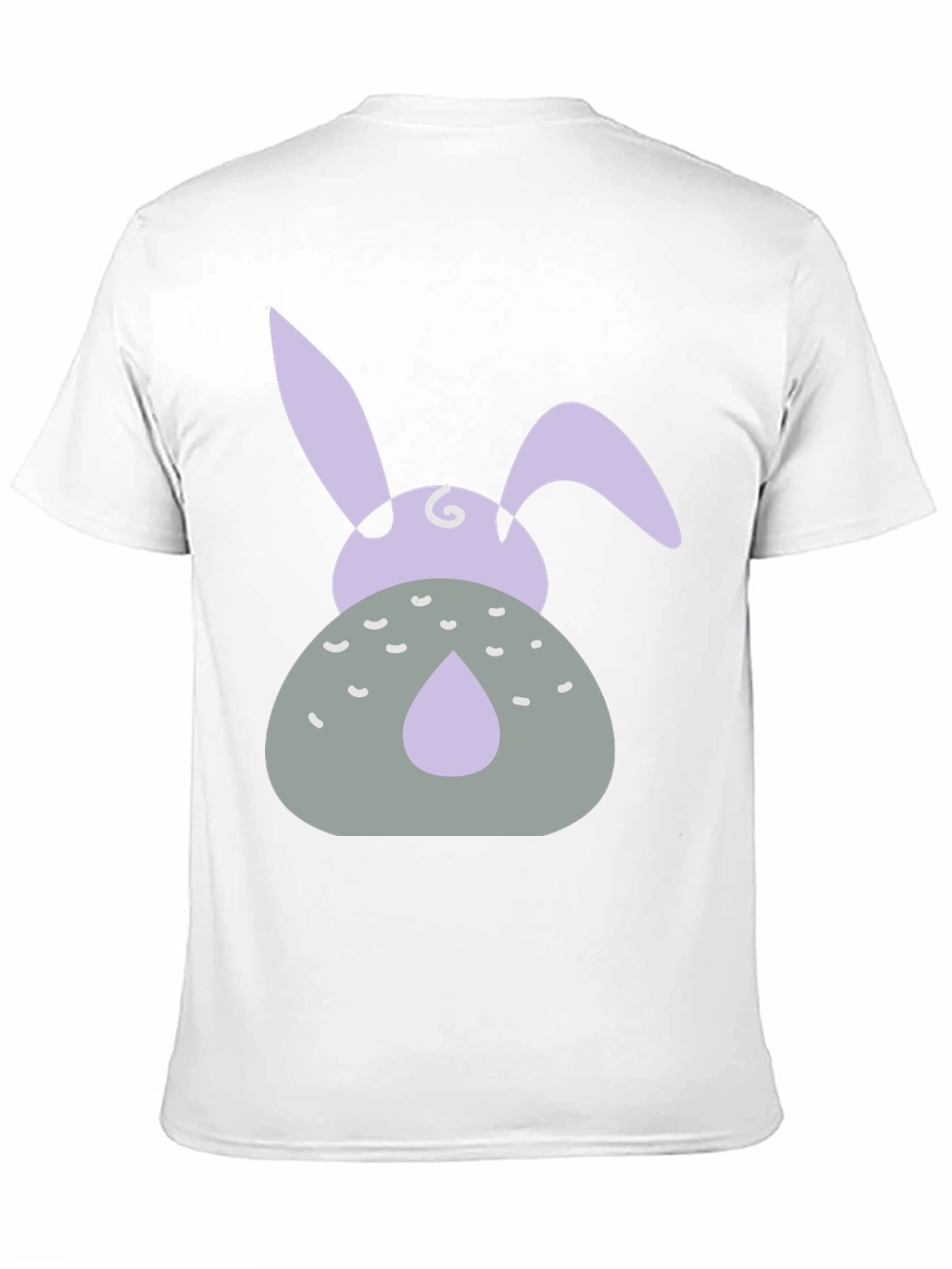 Easter Bunny Graphic Tee - Black