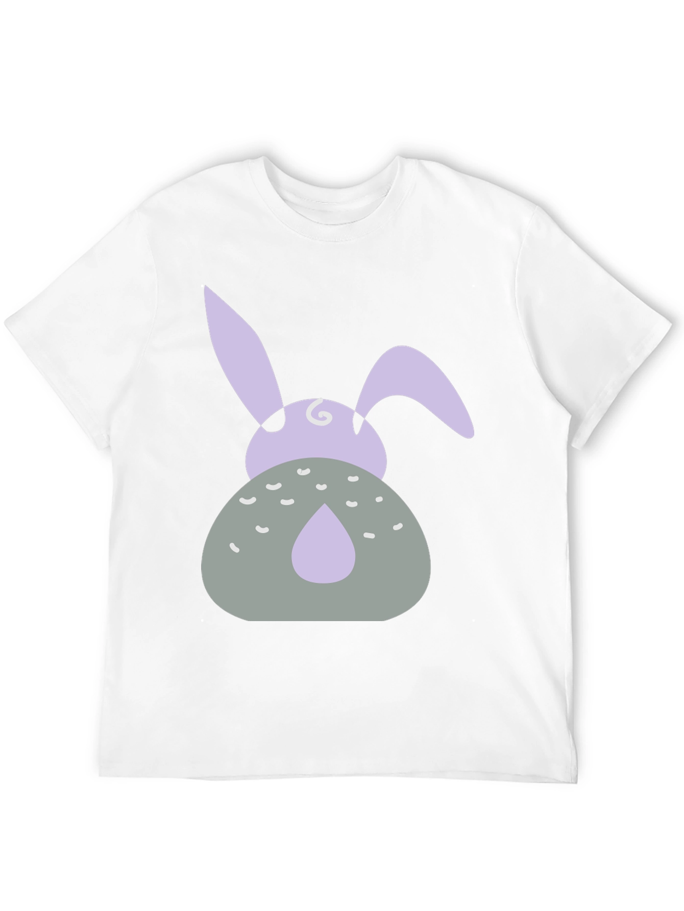 Easter Bunny Graphic Tee - Black