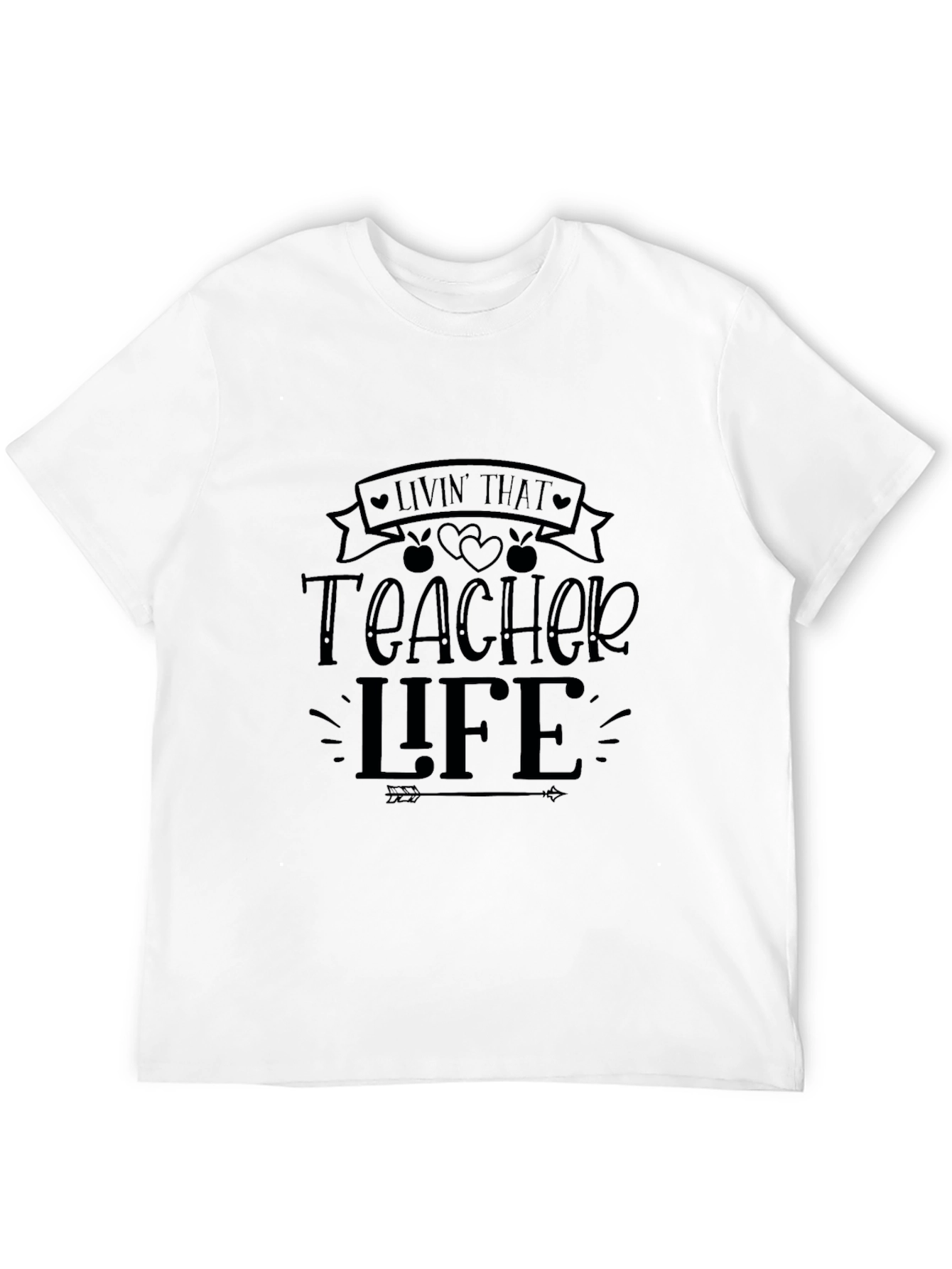 Teacher Life Black T-Shirt