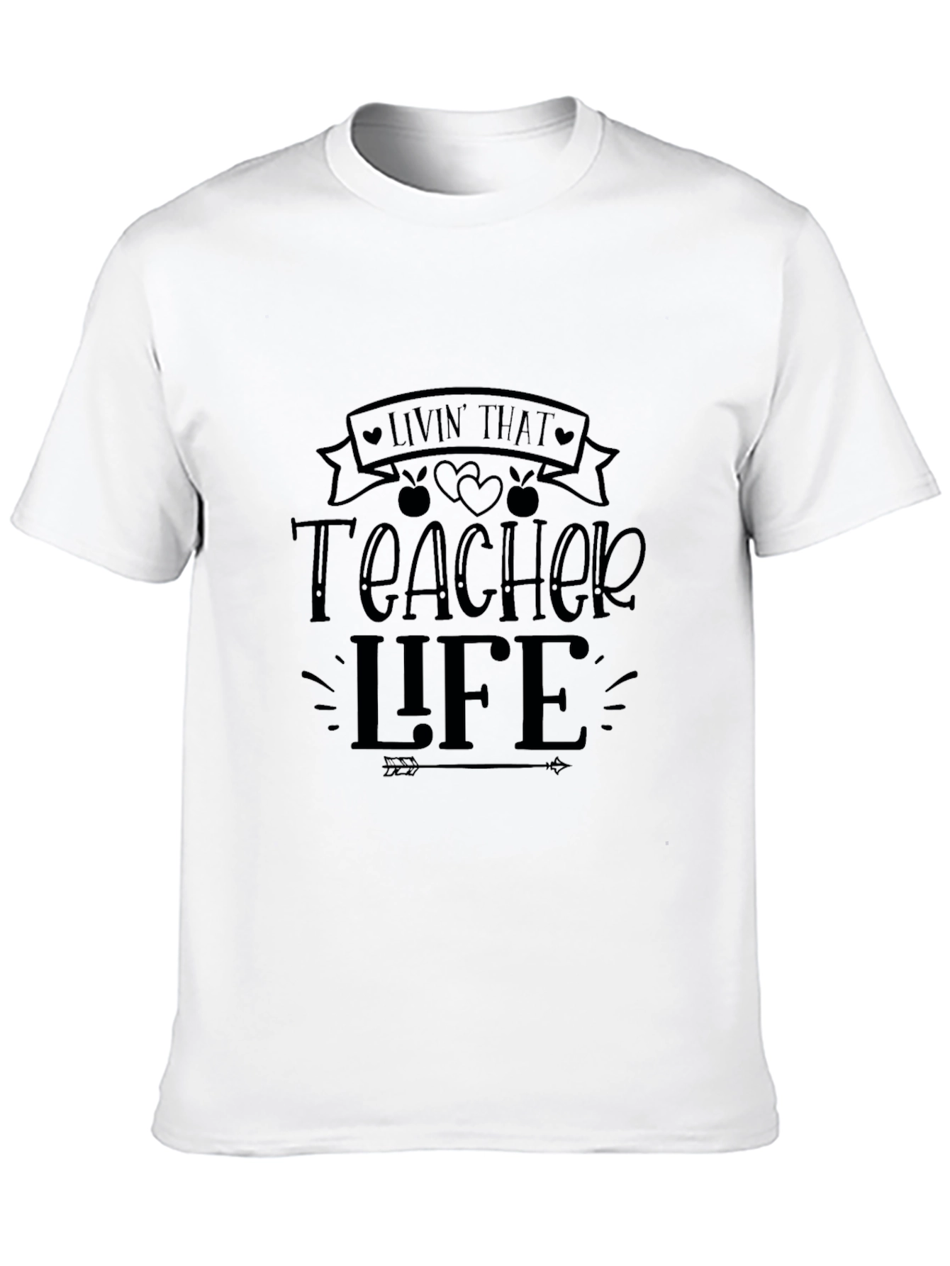 Teacher Life Black T-Shirt