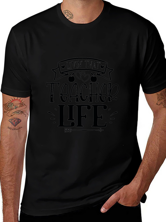 Teacher Life Black T-Shirt