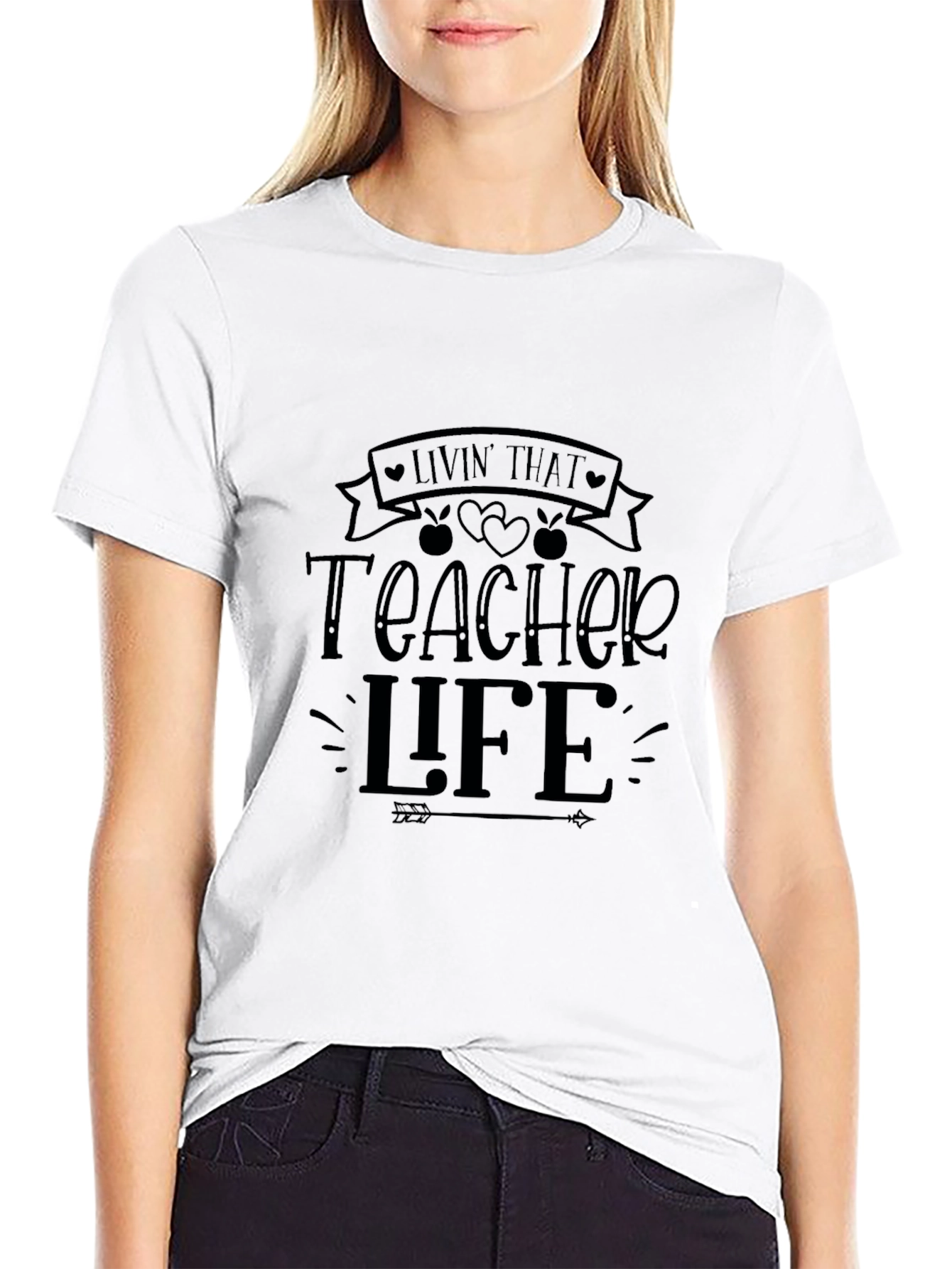 Teacher Life Black T-Shirt