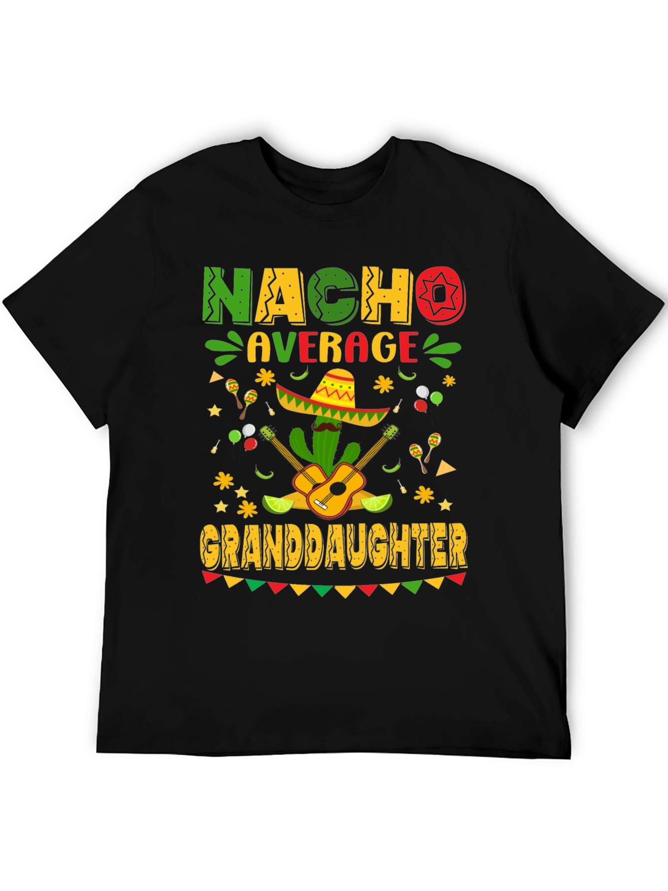 Nacho Average Granddaughter T-Shirt Cinco De Mayo