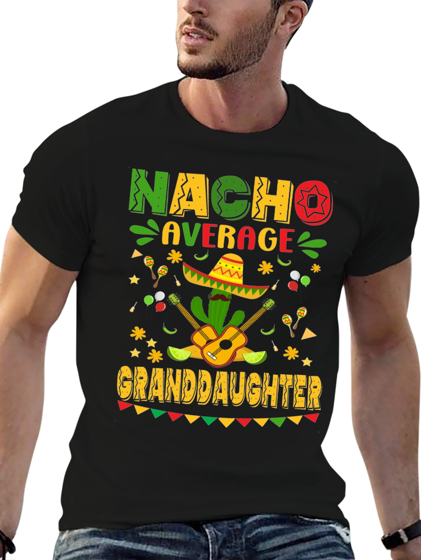 Nacho Average Granddaughter T-Shirt Cinco De Mayo