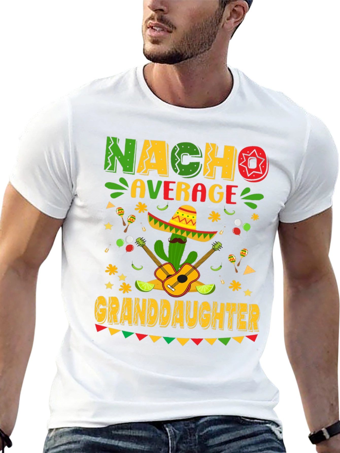 Nacho Average Granddaughter T-Shirt Cinco De Mayo