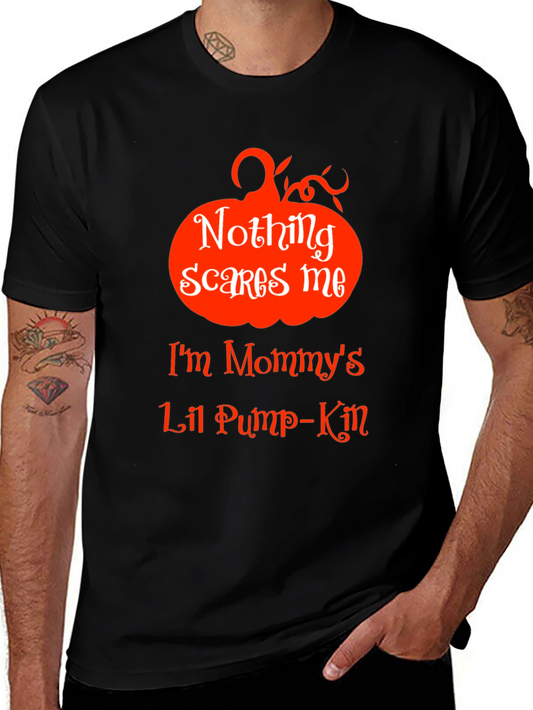 Nothing Scares Me Pumpkin Halloween T-Shirt