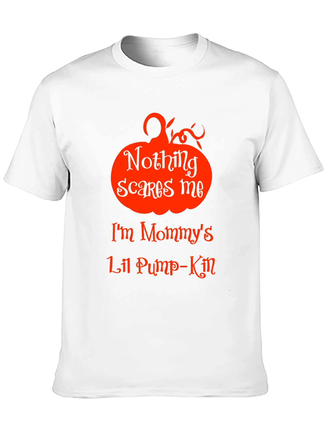 Nothing Scares Me Pumpkin Halloween T-Shirt
