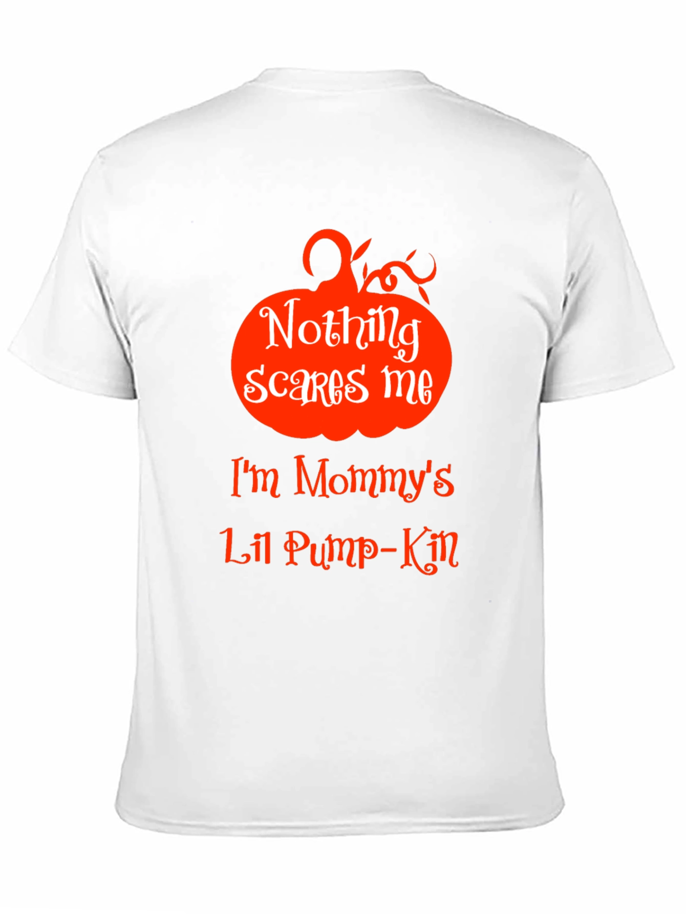 Nothing Scares Me Pumpkin Halloween T-Shirt