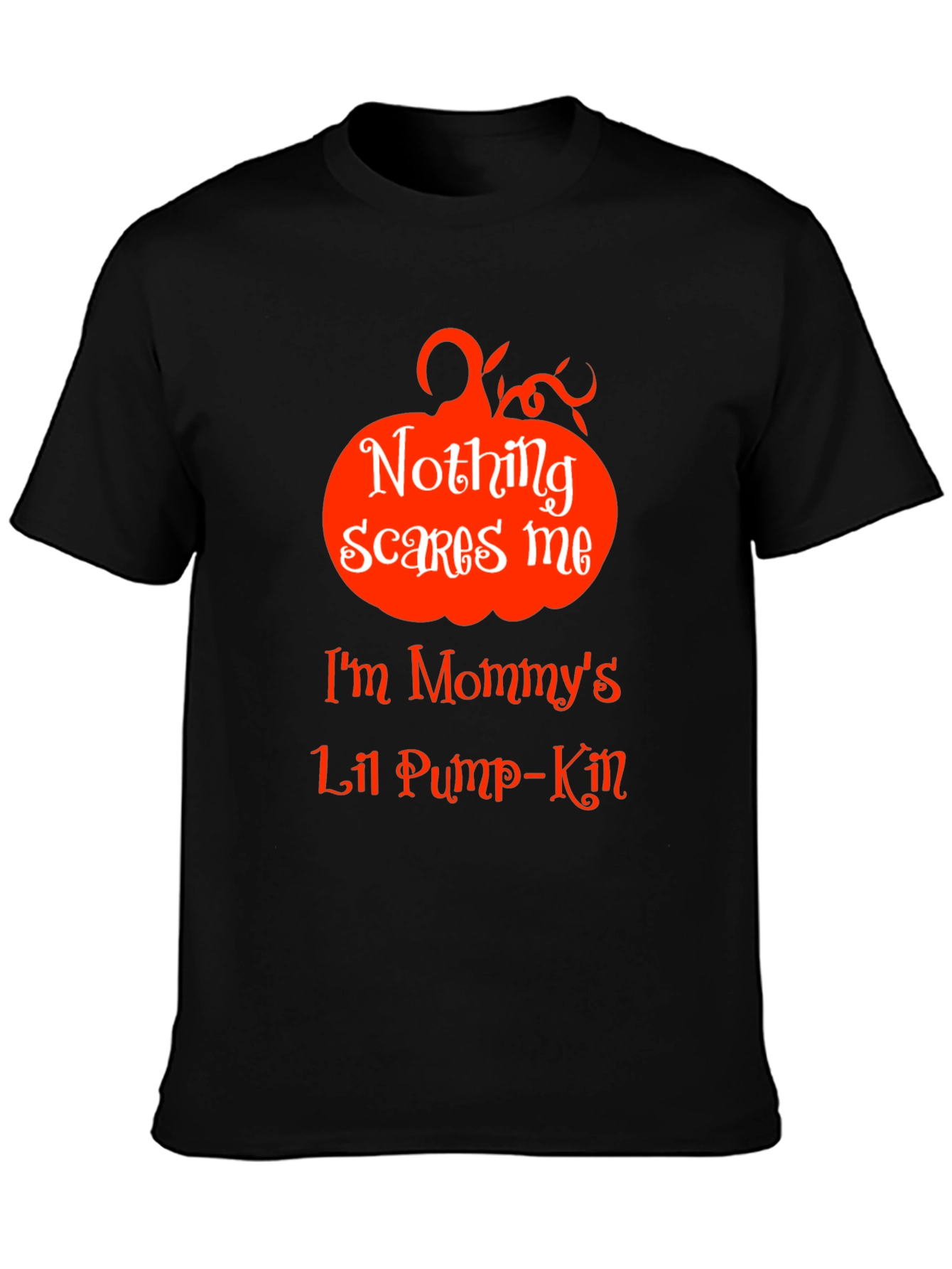 Nothing Scares Me Pumpkin Halloween T-Shirt