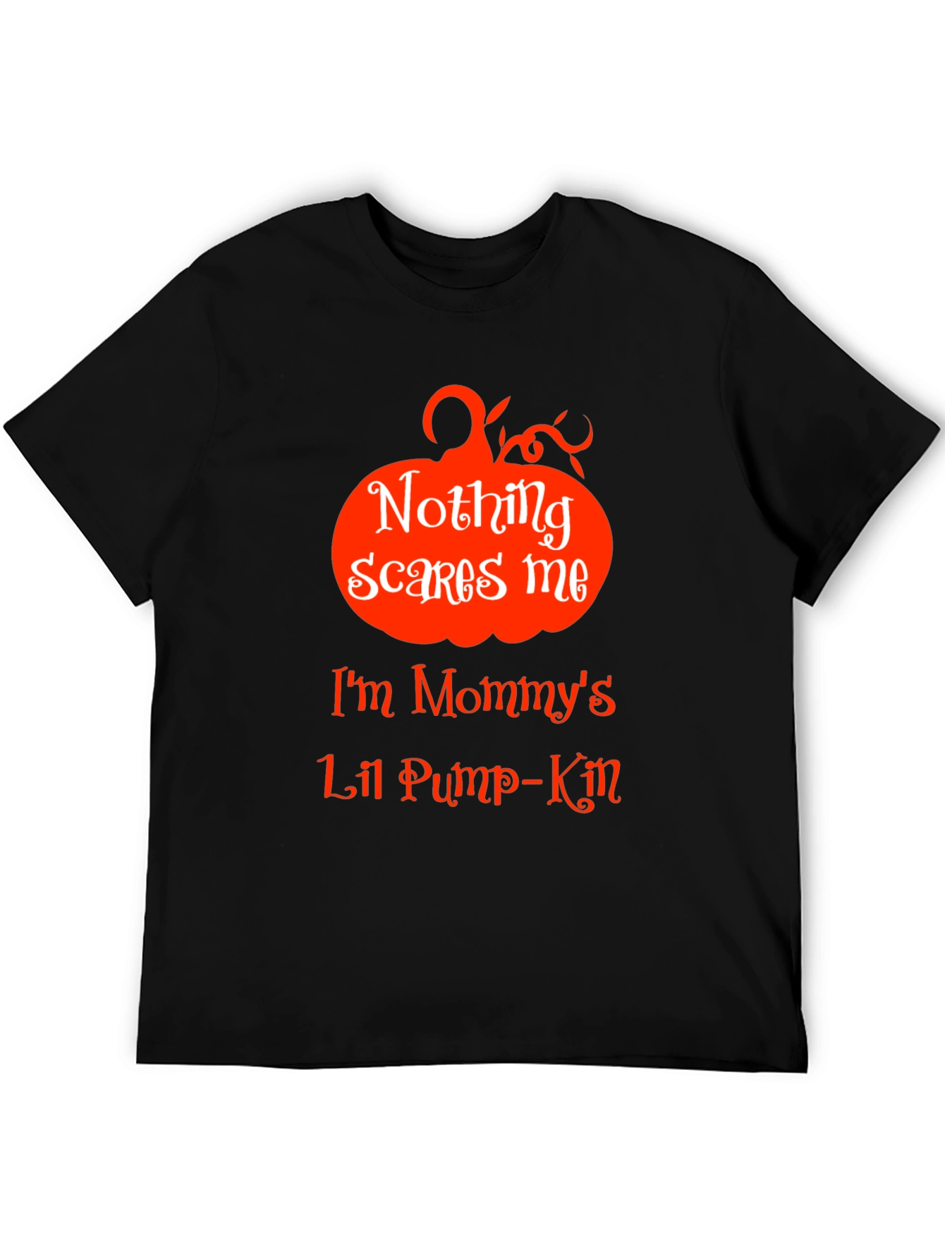 Nothing Scares Me Pumpkin Halloween T-Shirt