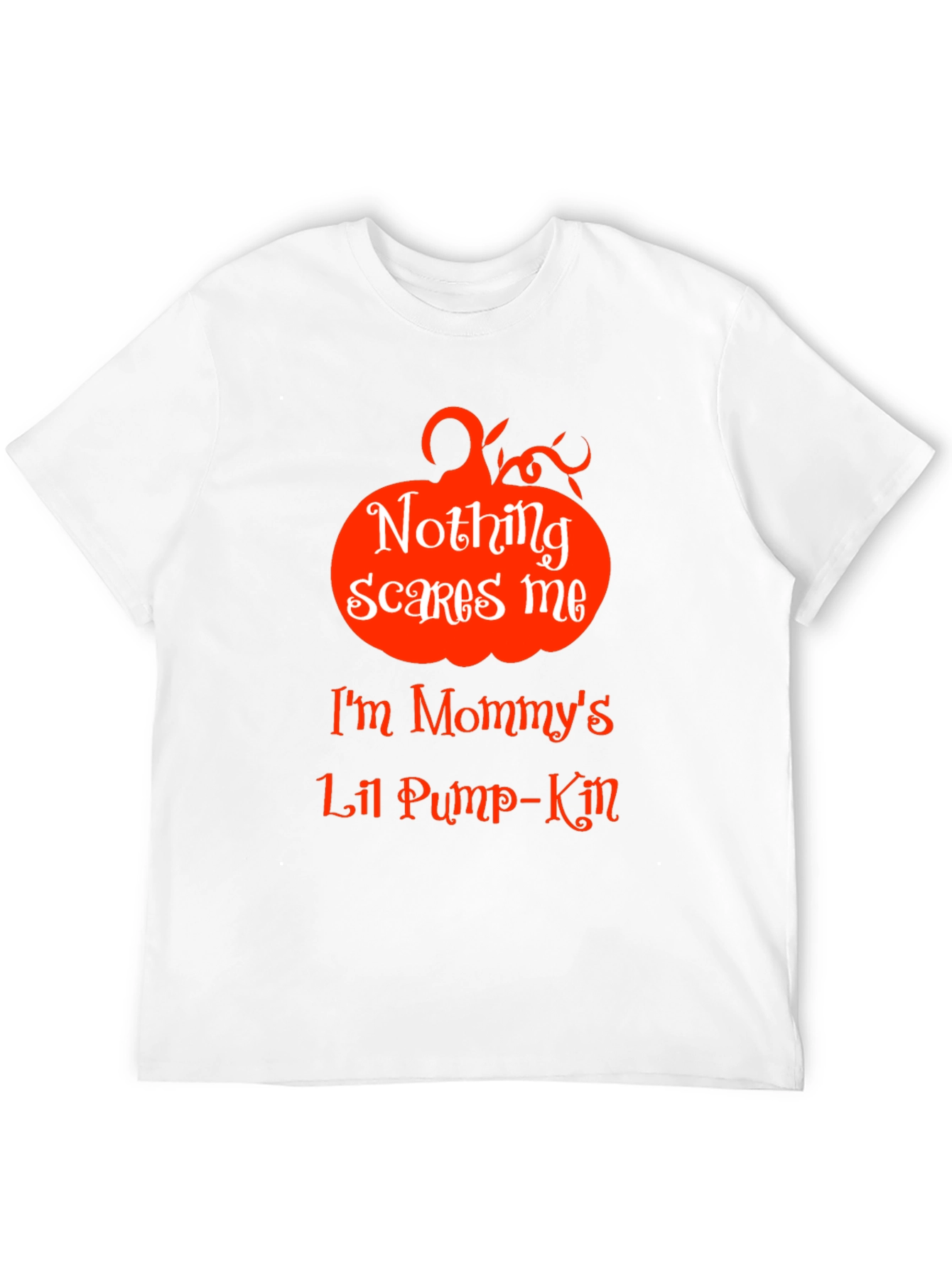 Nothing Scares Me Pumpkin Halloween T-Shirt