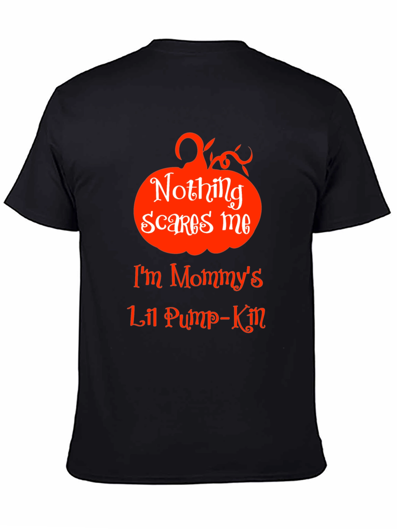 Nothing Scares Me Pumpkin Halloween T-Shirt