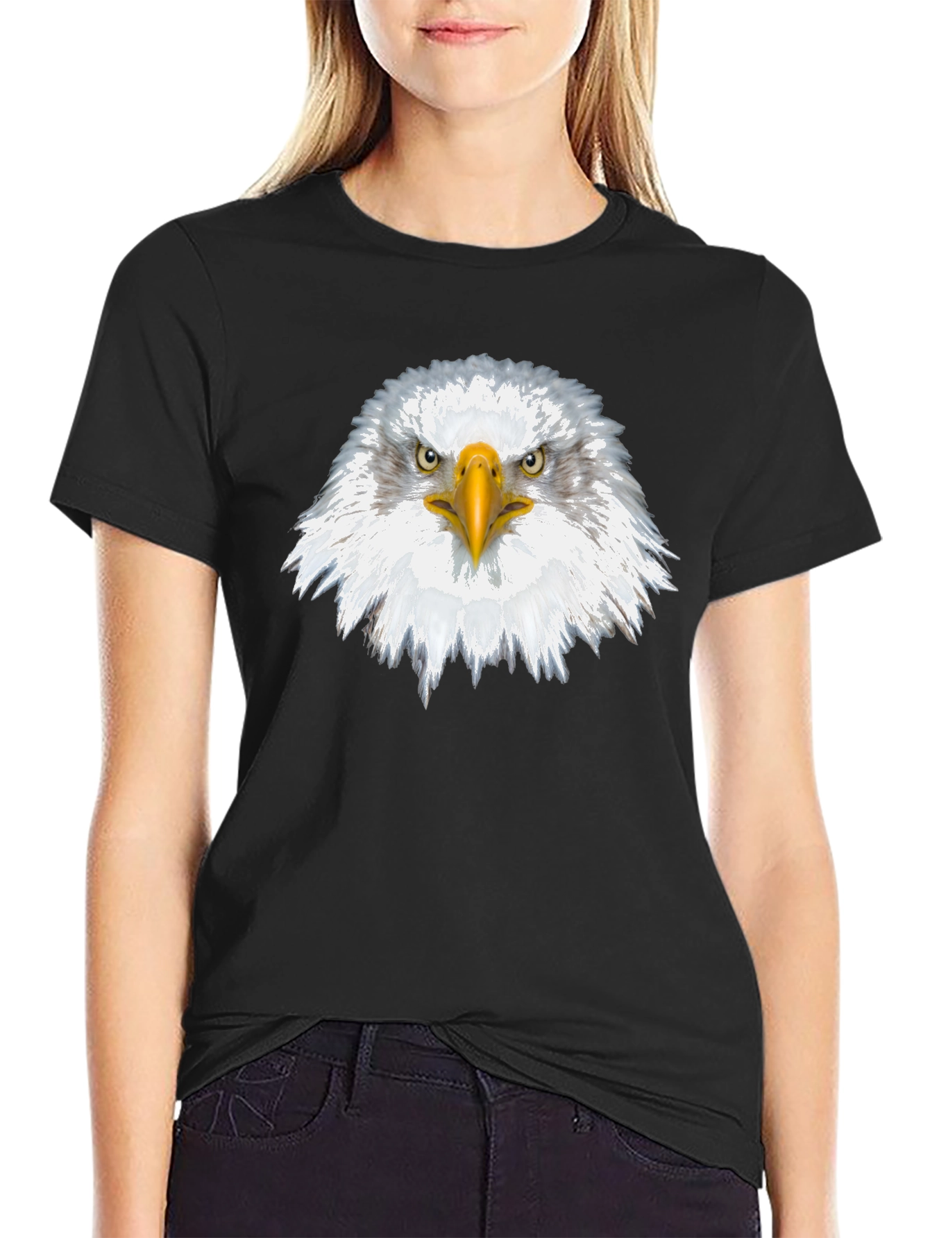 Eagle Graphic Black T-Shirt