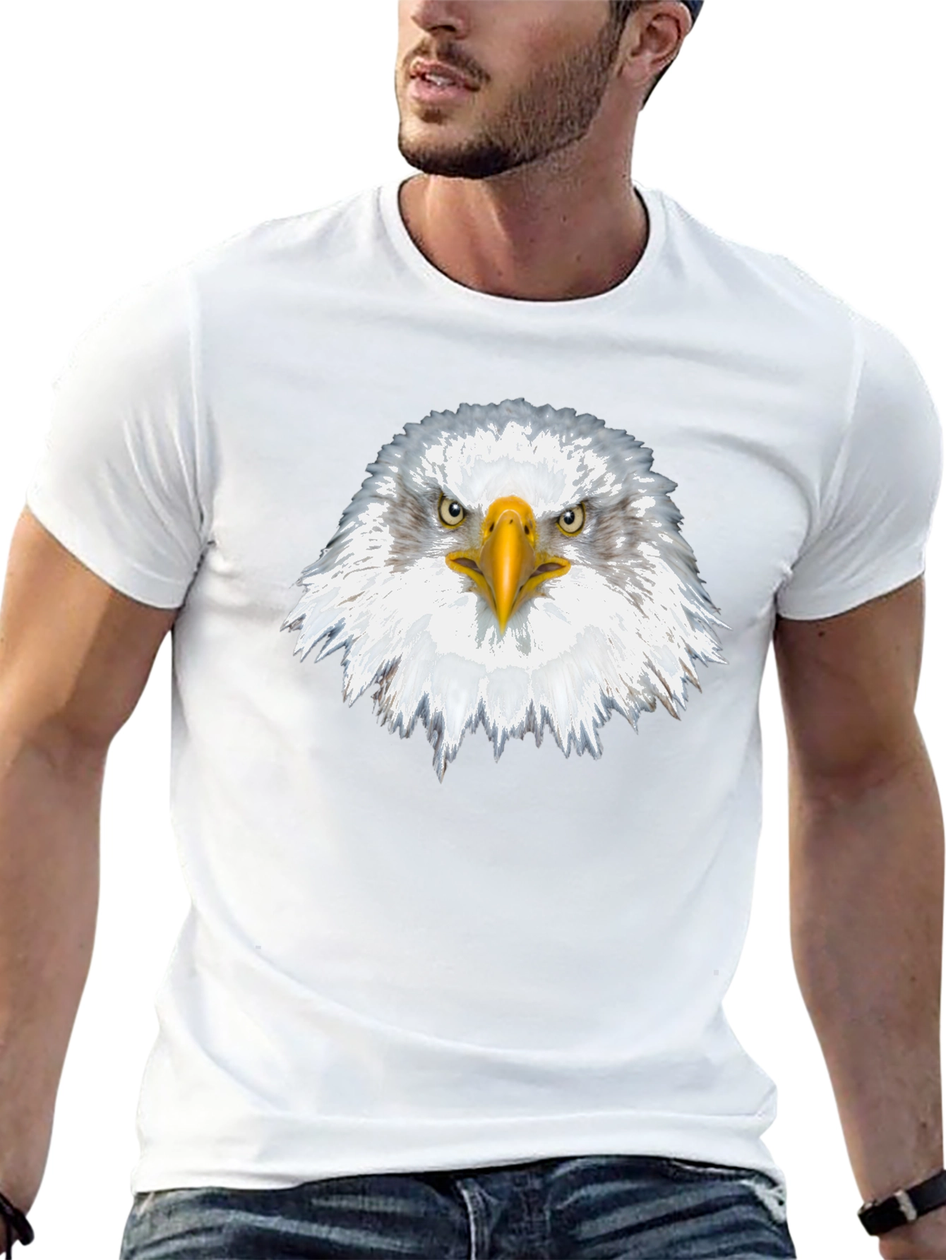 Eagle Graphic Black T-Shirt