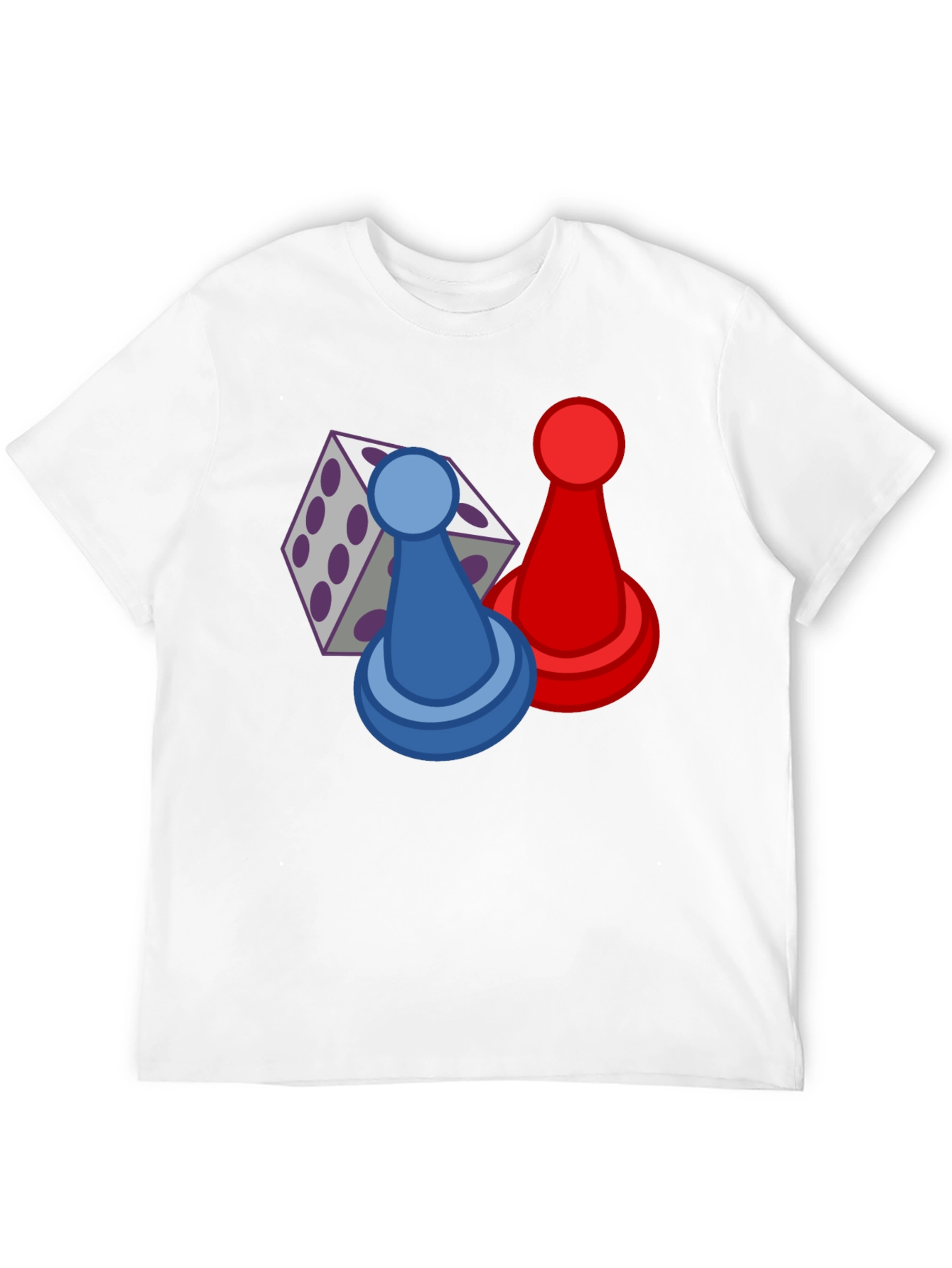 Board Game T-Shirt - Dice & Pawns