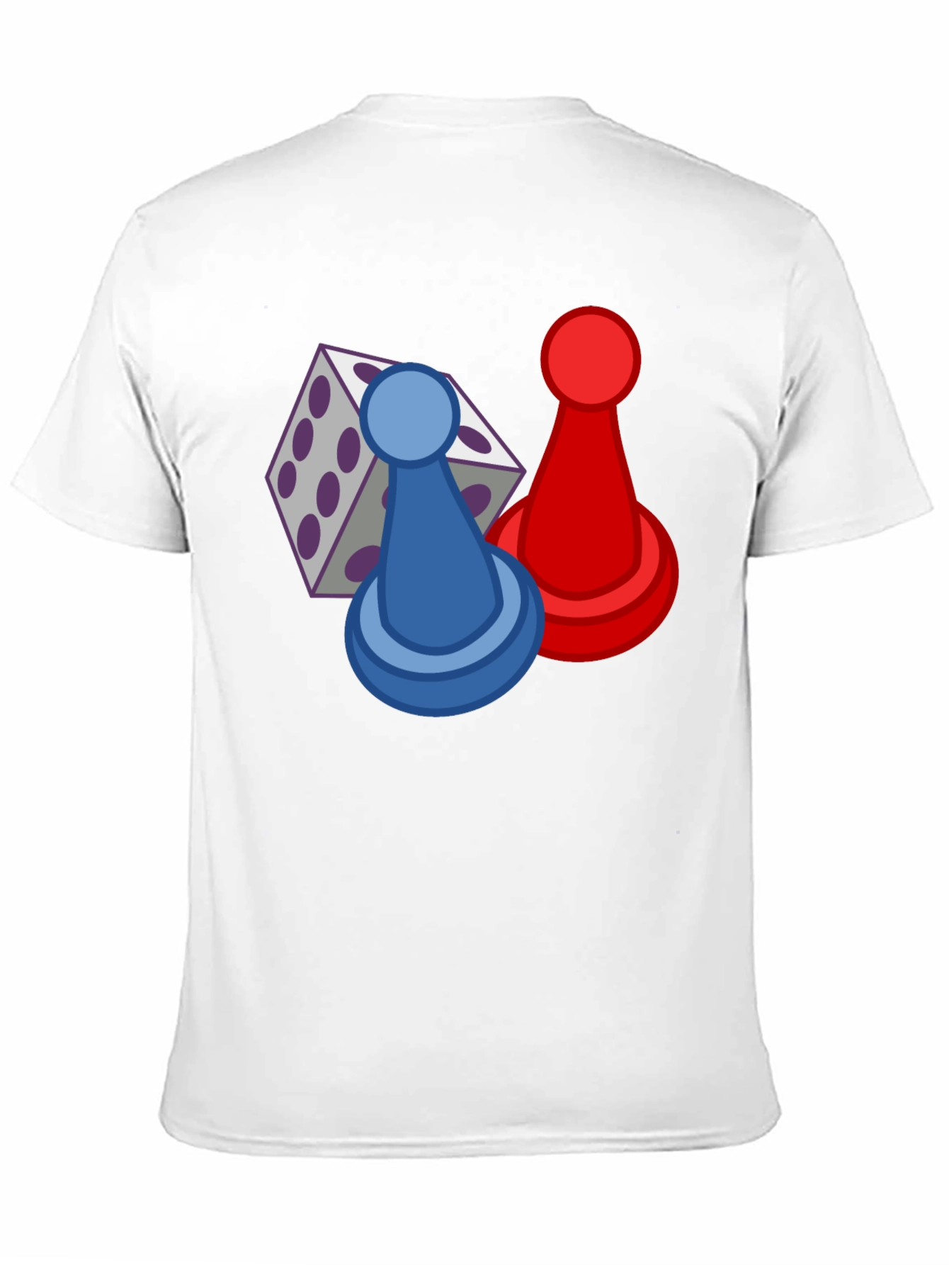 Board Game T-Shirt - Dice & Pawns