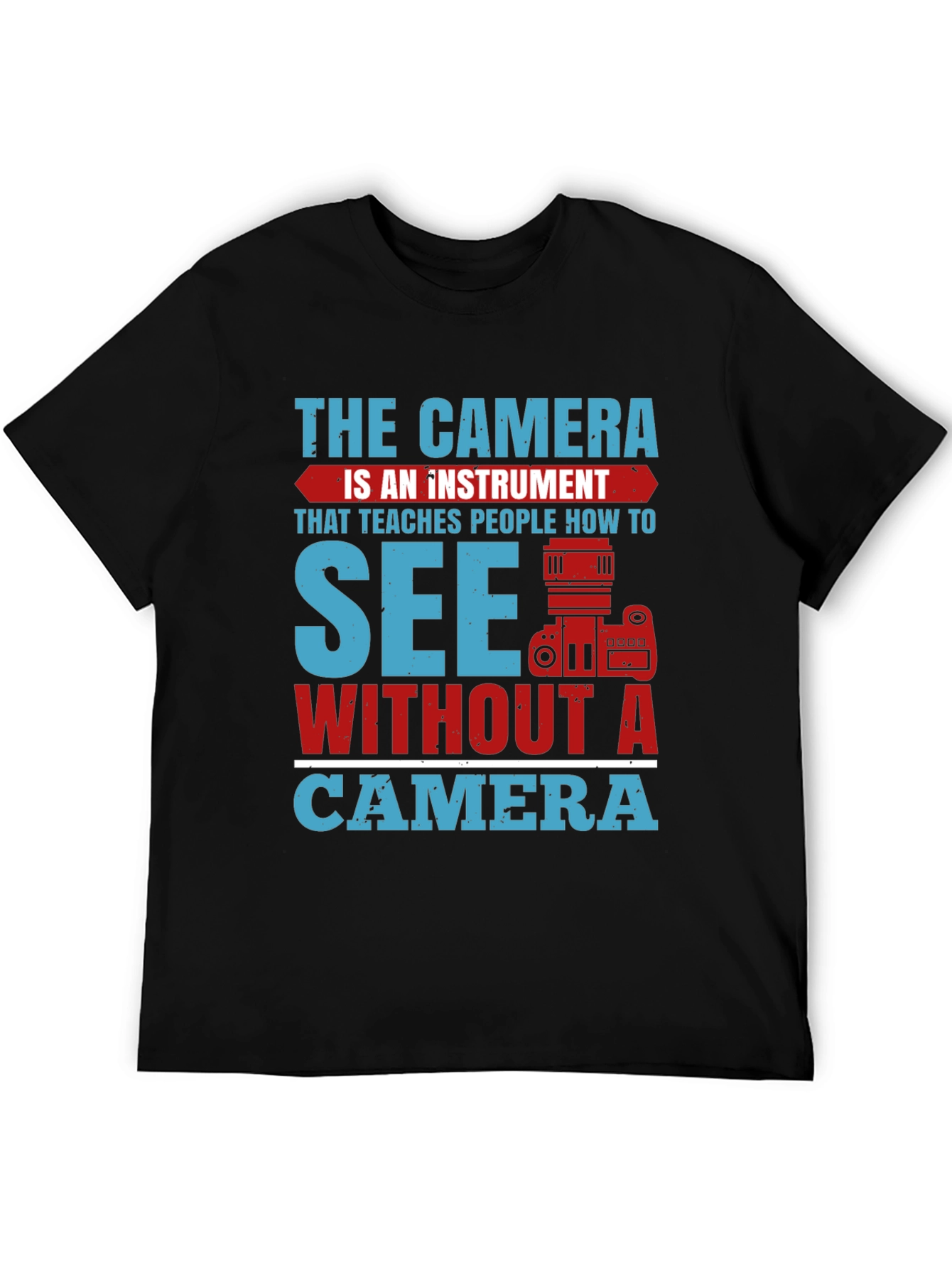 Camera Instrument T-Shirt for Photographers