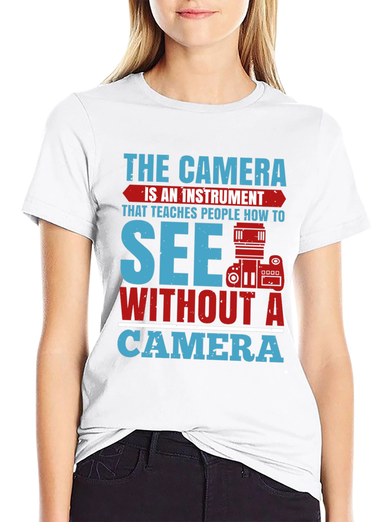 Camera Instrument T-Shirt for Photographers