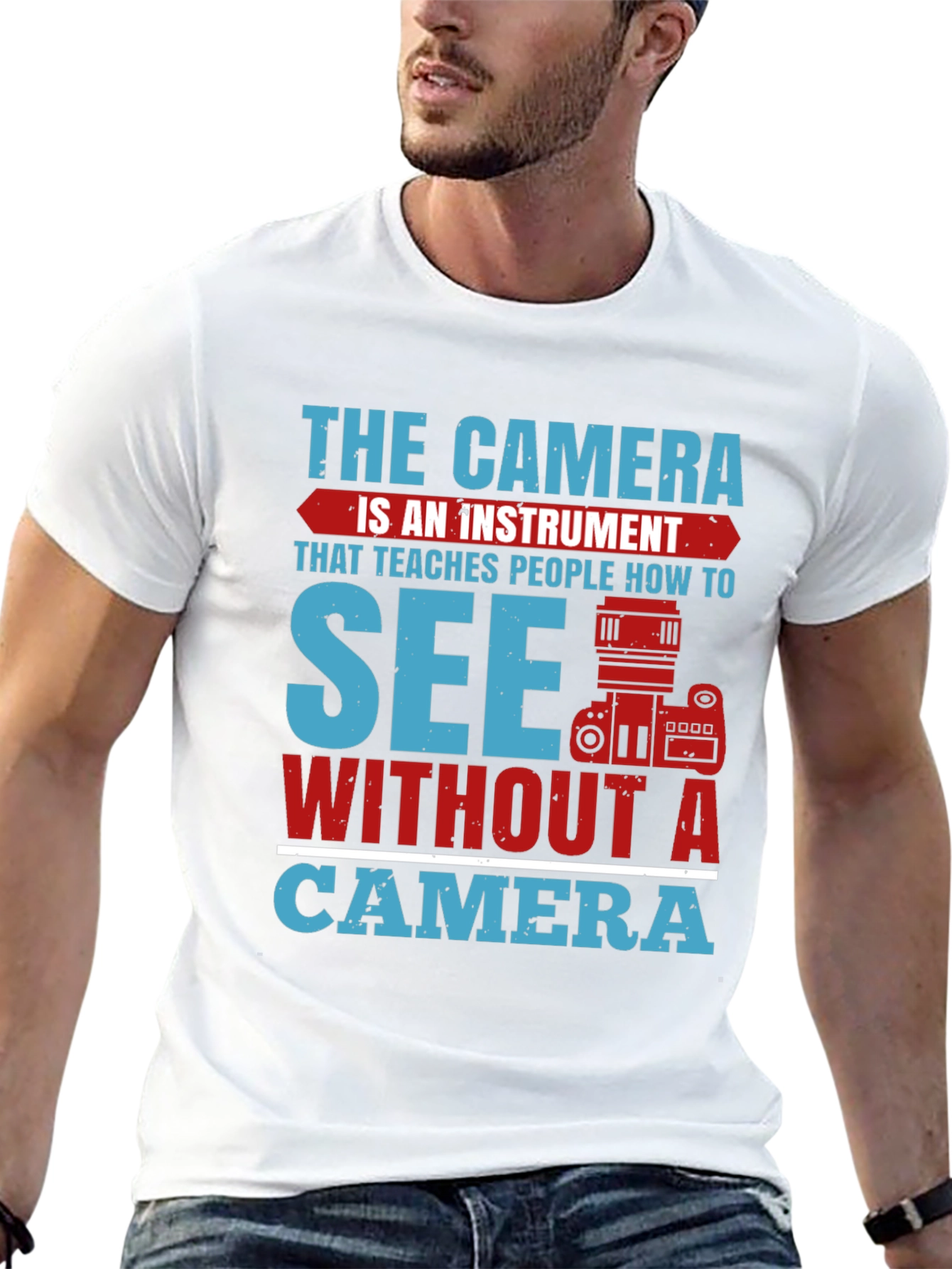 Camera Instrument T-Shirt for Photographers