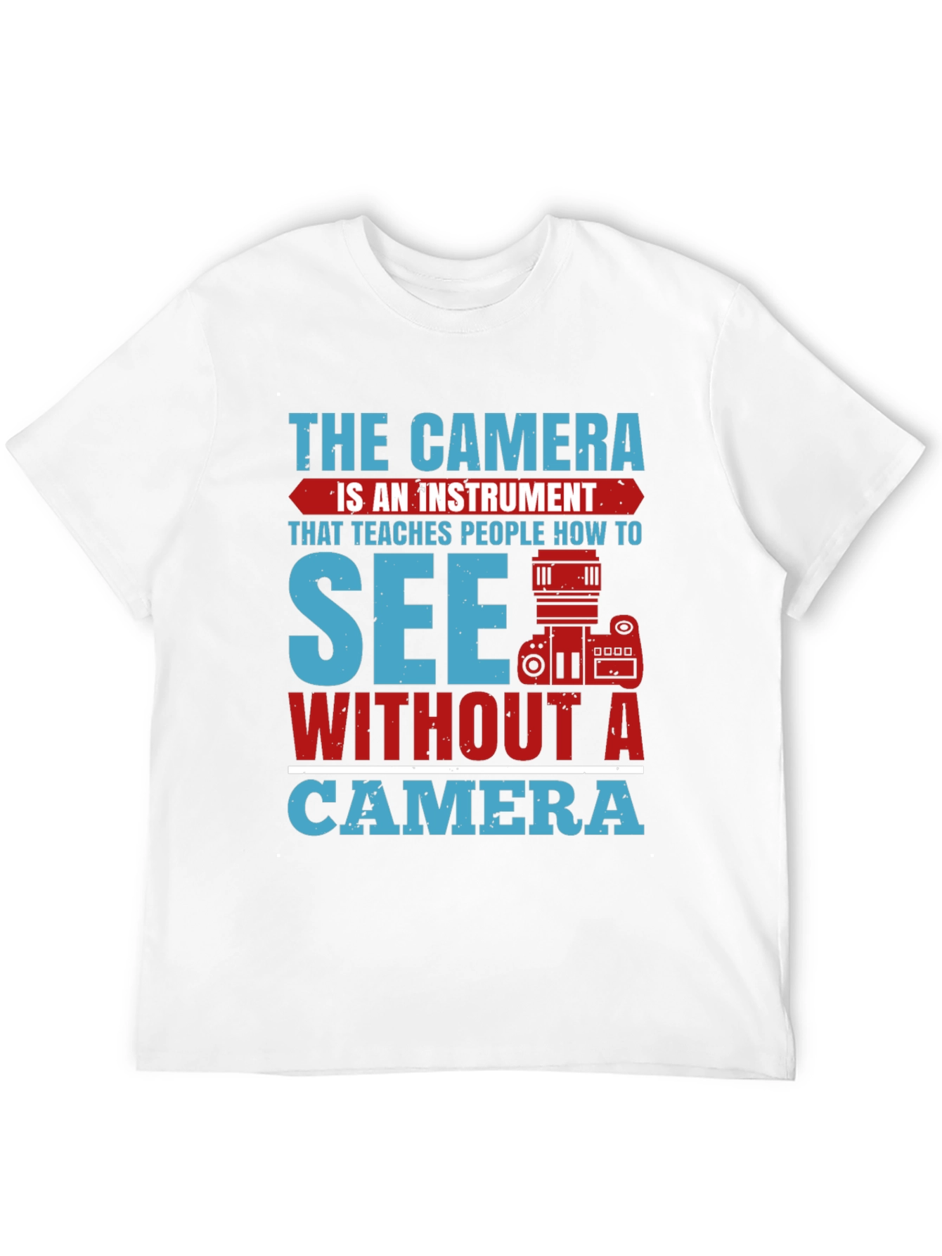 Camera Instrument T-Shirt for Photographers