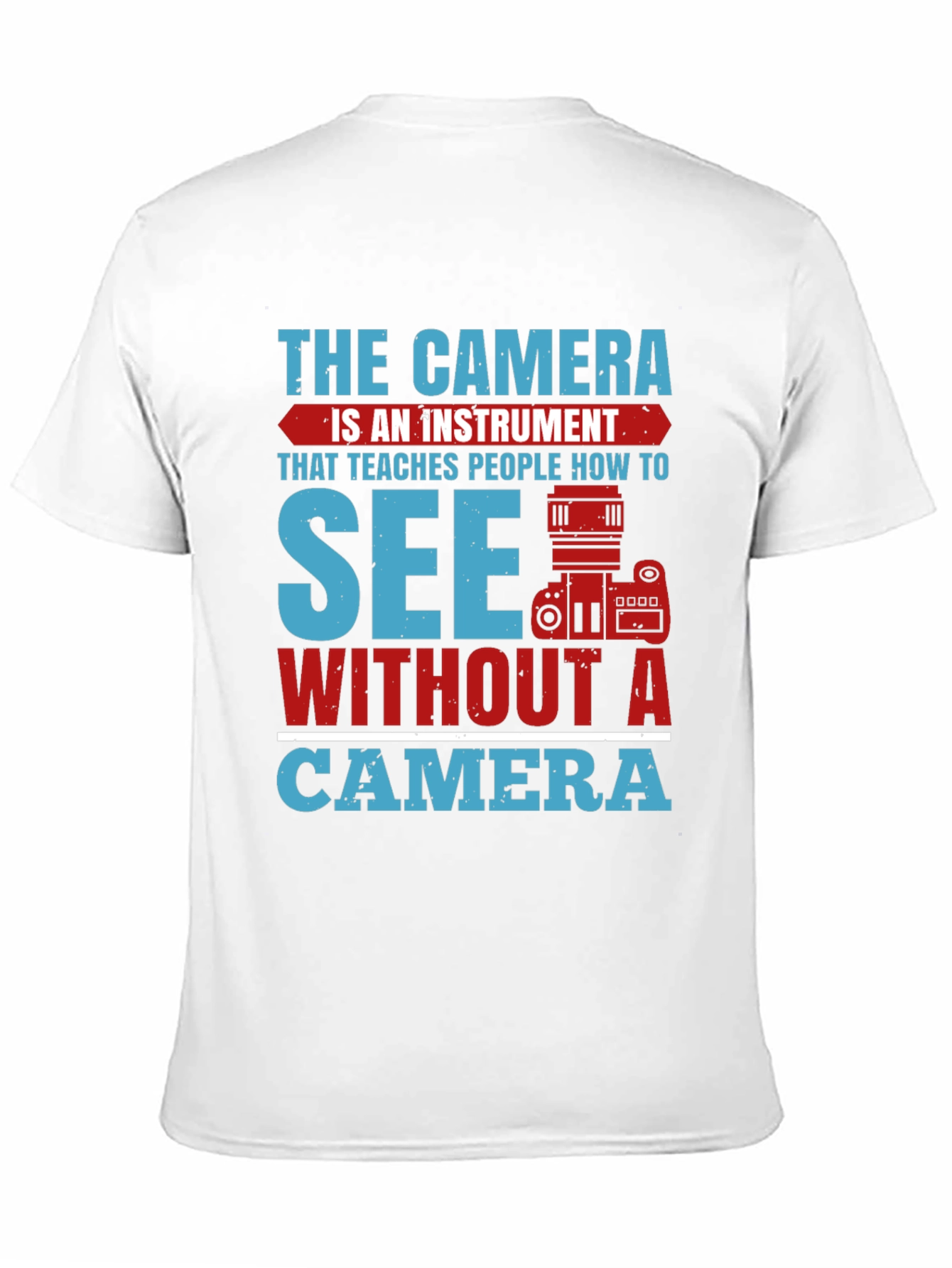 Camera Instrument T-Shirt for Photographers