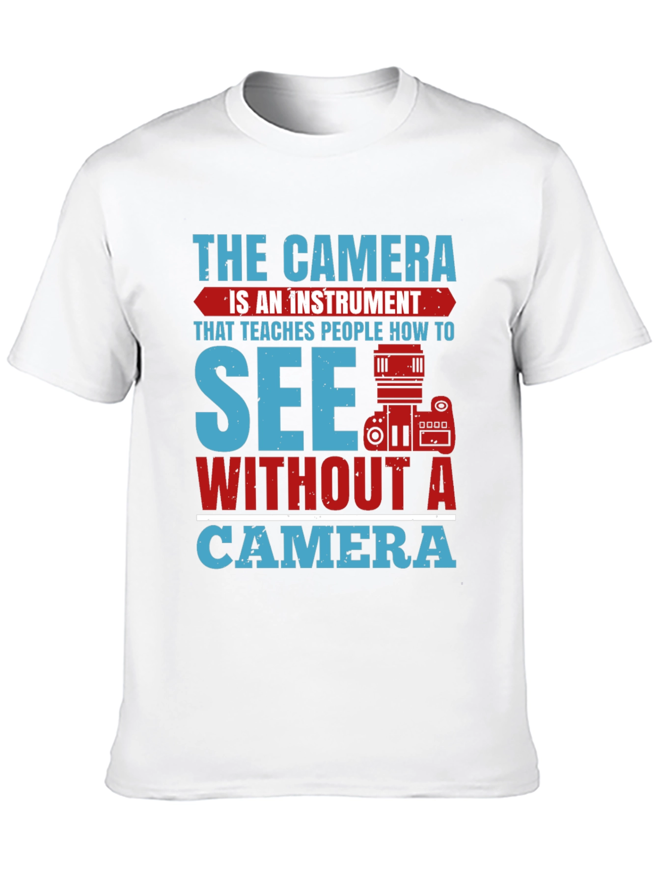 Camera Instrument T-Shirt for Photographers
