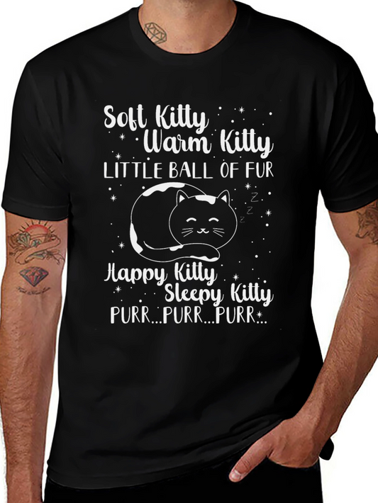 Soft Kitty T-Shirt: Warm & Fuzzy Cat Lover Tee
