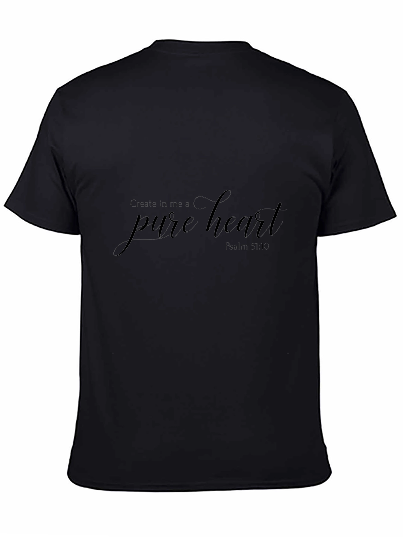 Pure Heart Graphic T-Shirt - Psalm 51:10