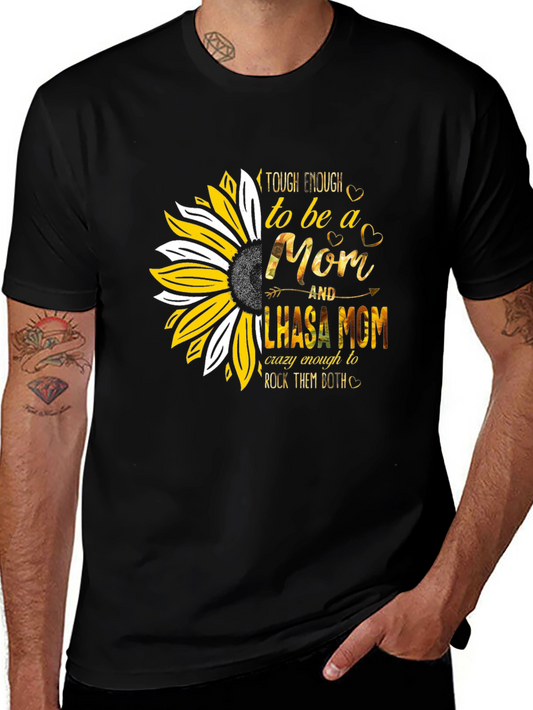 Tough Enough Lhasa Mom T-Shirt