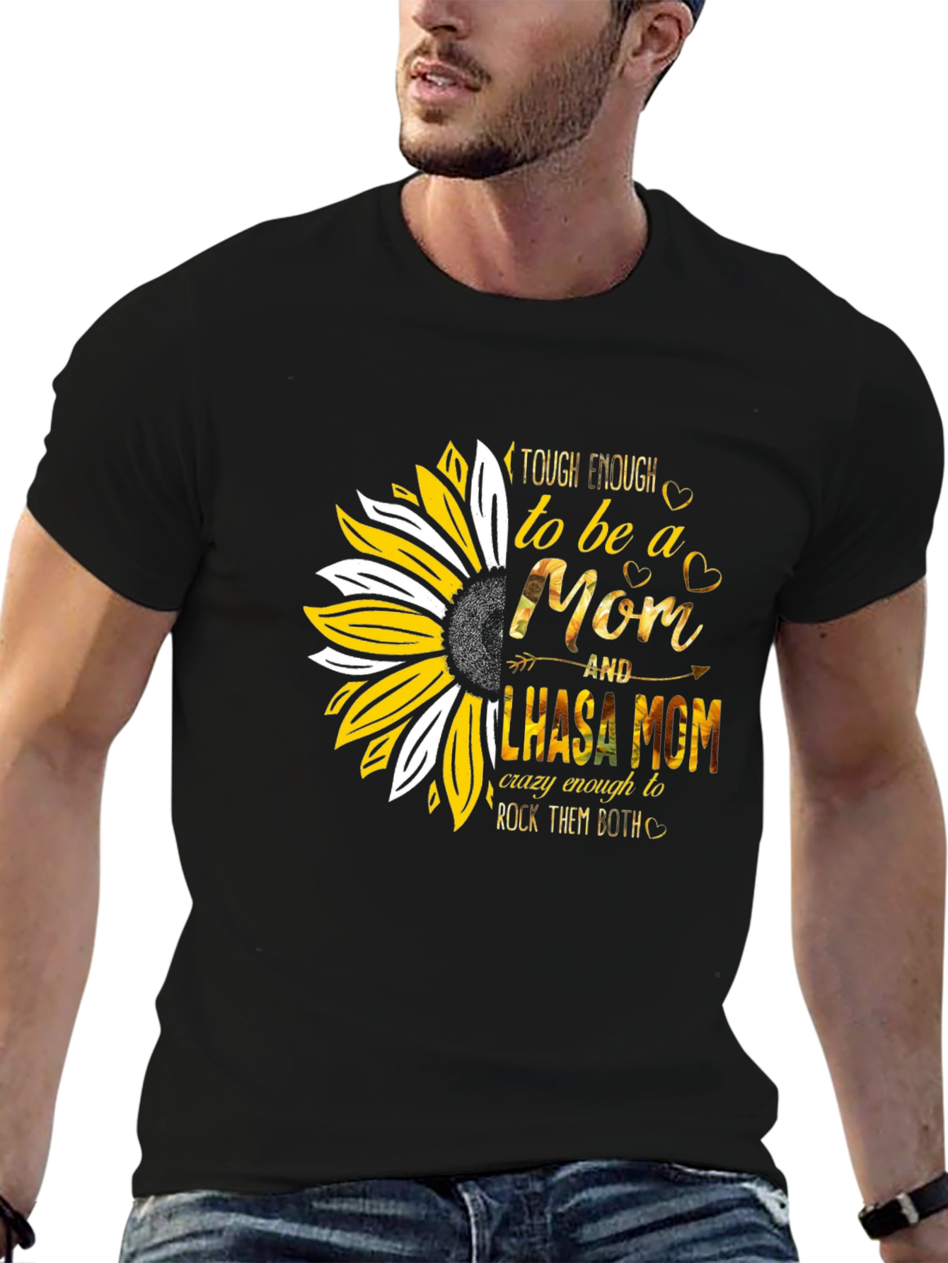 Tough Enough Lhasa Mom T-Shirt