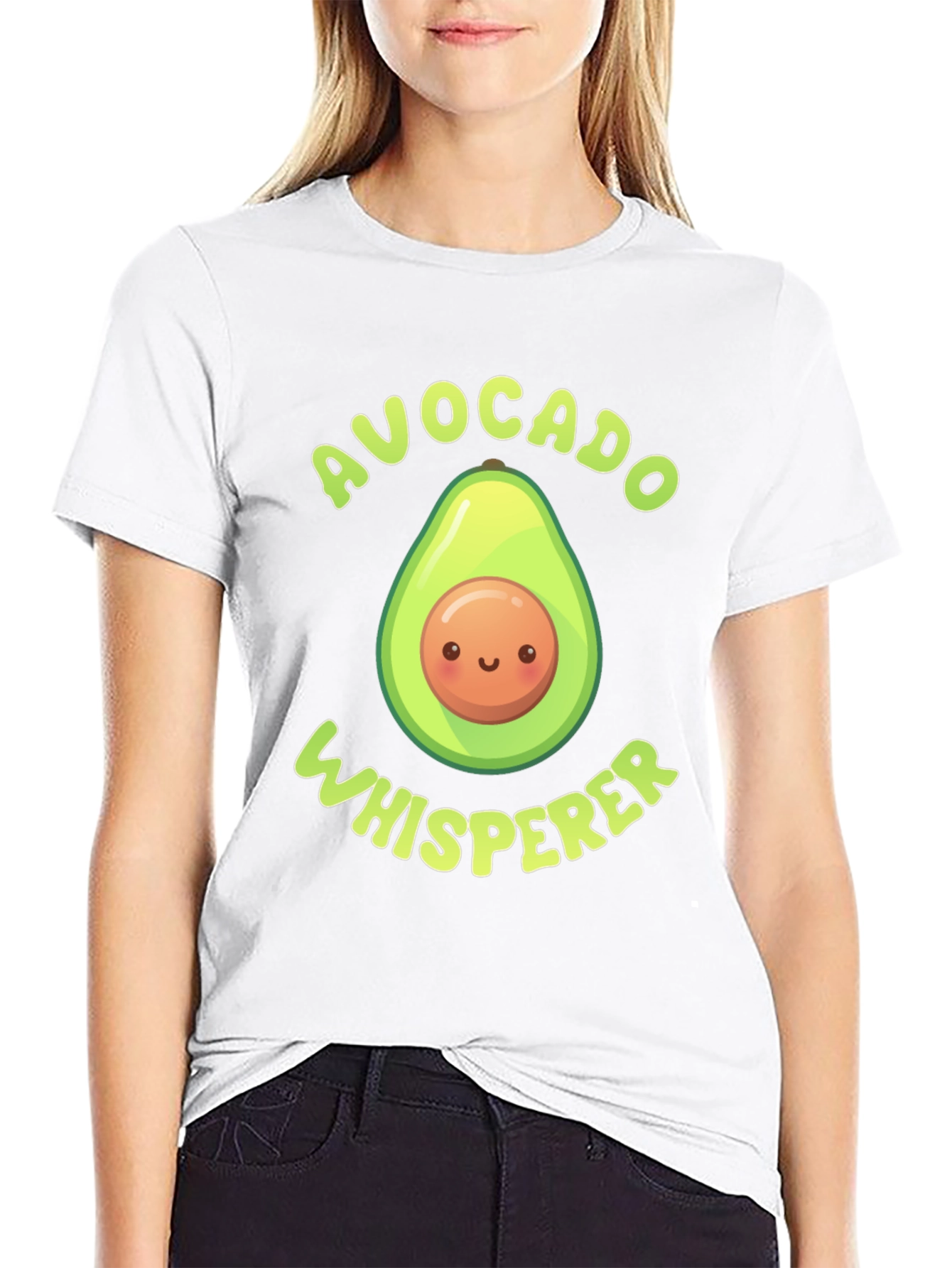 Avocado Whisperer Graphic T-Shirt - Cute Foodie Tee