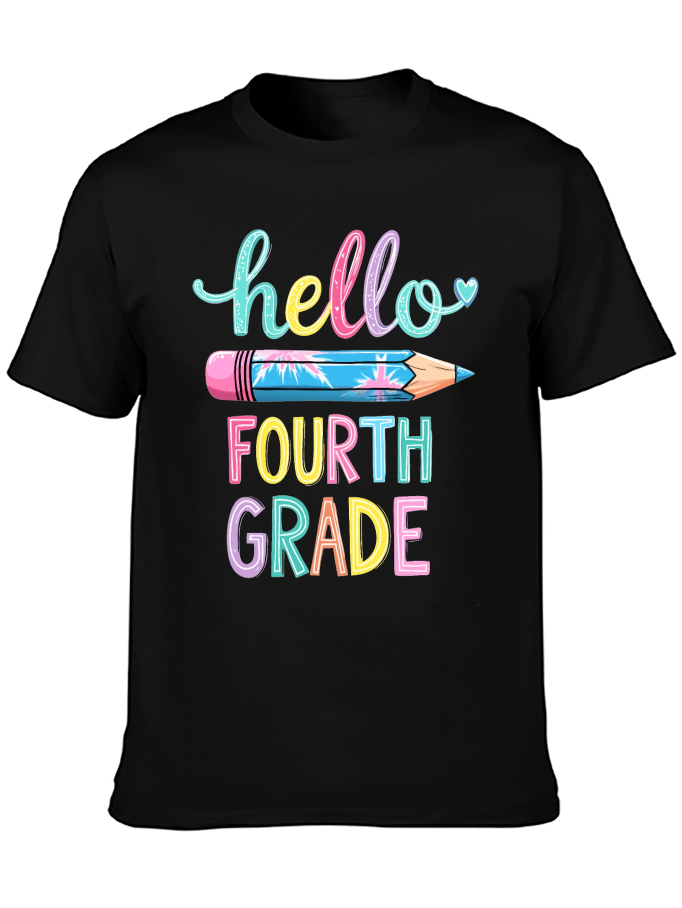 Hello Fourth Grade T-Shirt Back to School