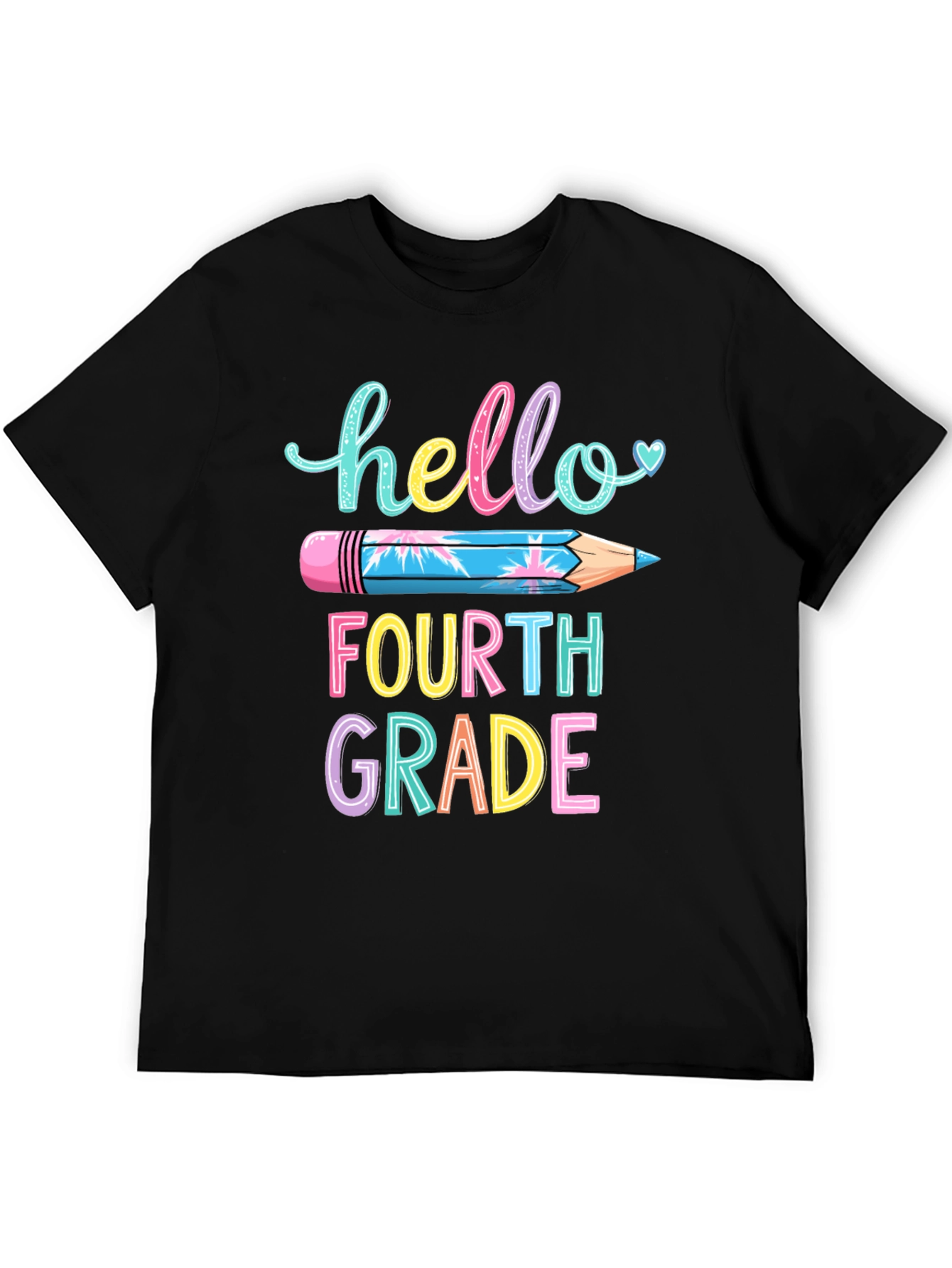 Hello Fourth Grade T-Shirt Back to School