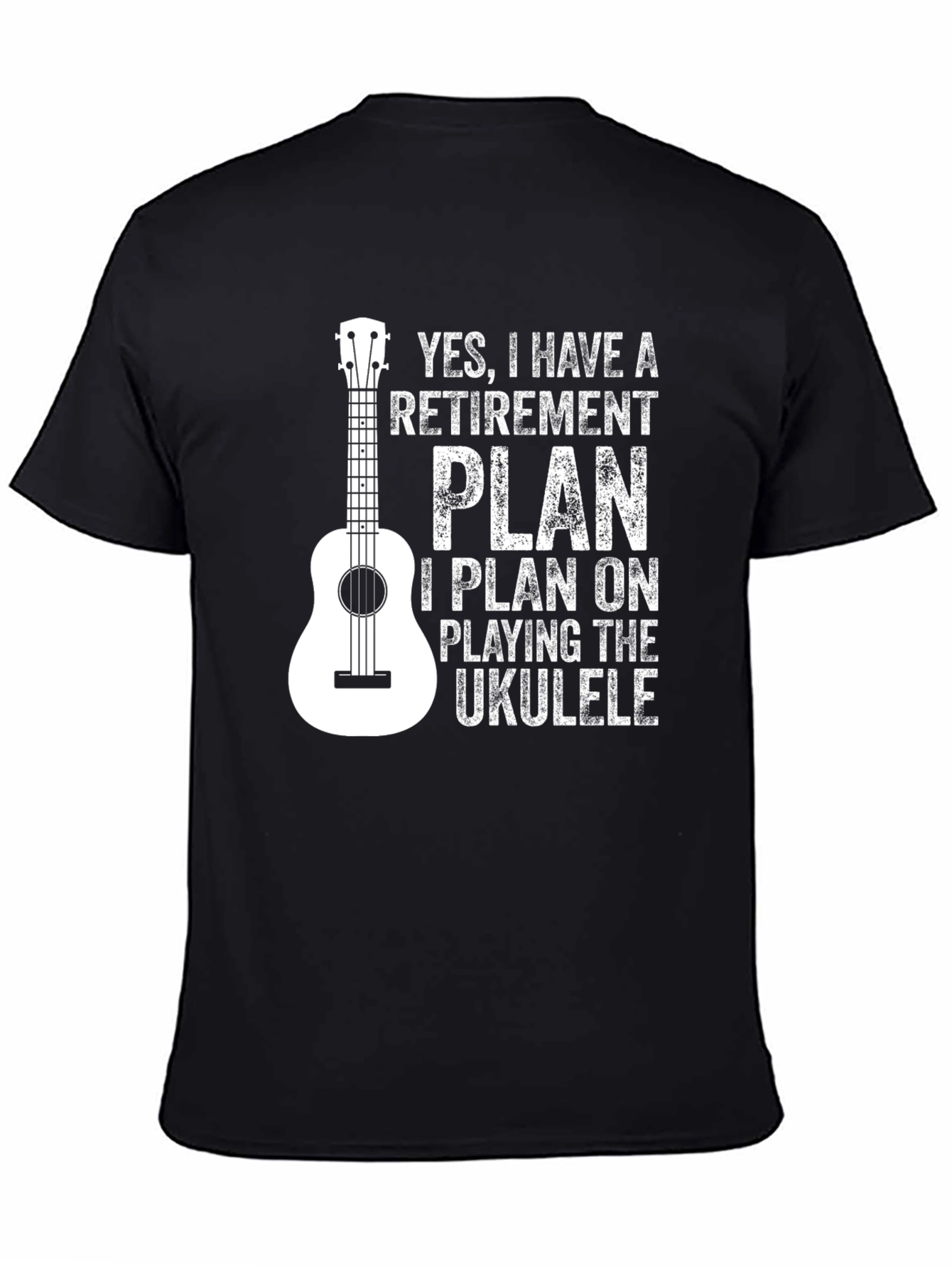 Retirement Plan Ukulele T-Shirt