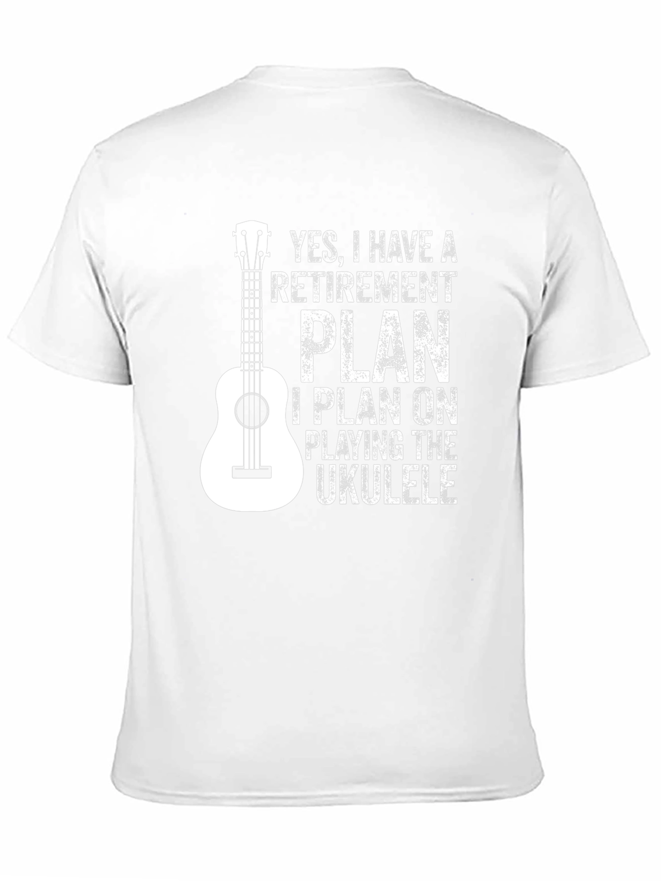 Retirement Plan Ukulele T-Shirt